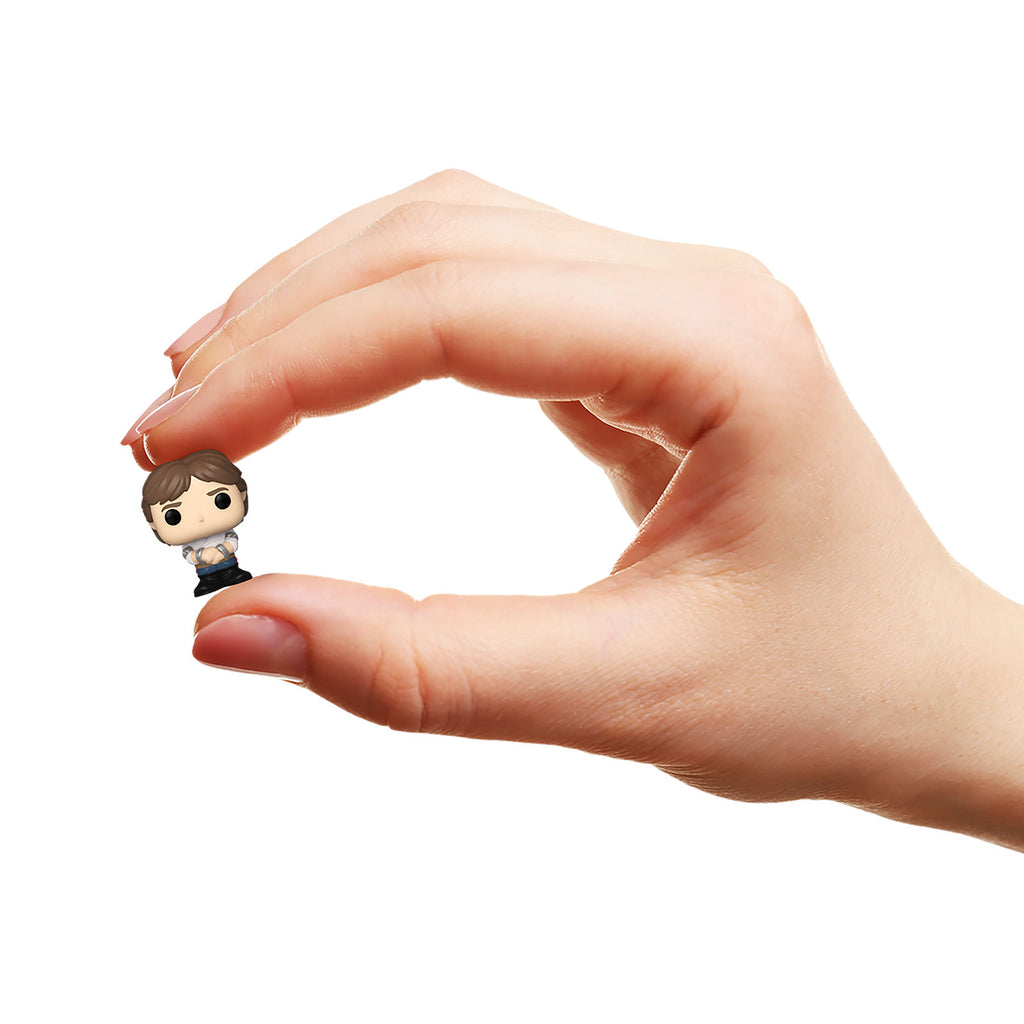 Zdjęcie produktu Star Wars - Leia i Han Solo Imperium kontratakuje Funko Bitty Pop zestaw 2 figurek