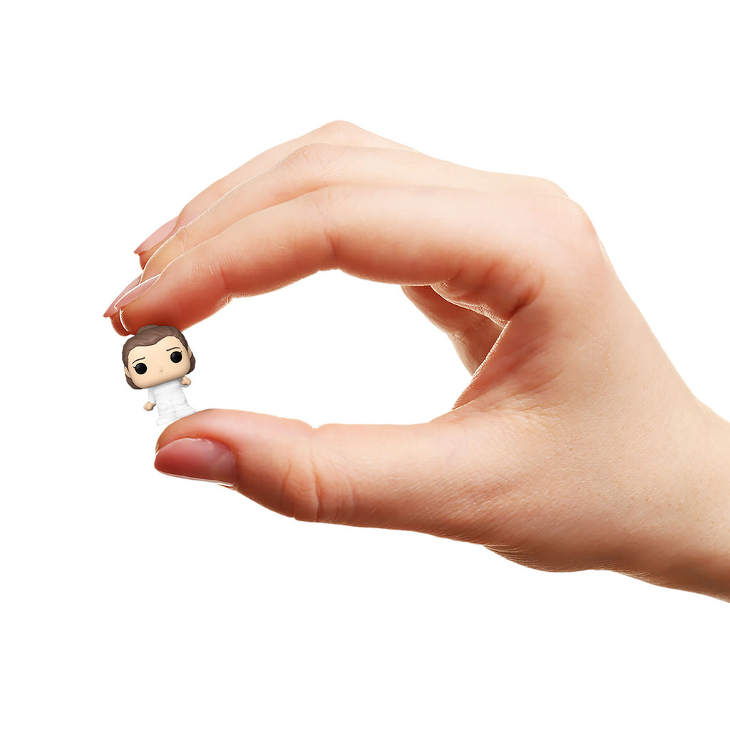 Zdjęcie produktu Star Wars - Leia i Han Solo Imperium kontratakuje Funko Bitty Pop zestaw 2 figurek