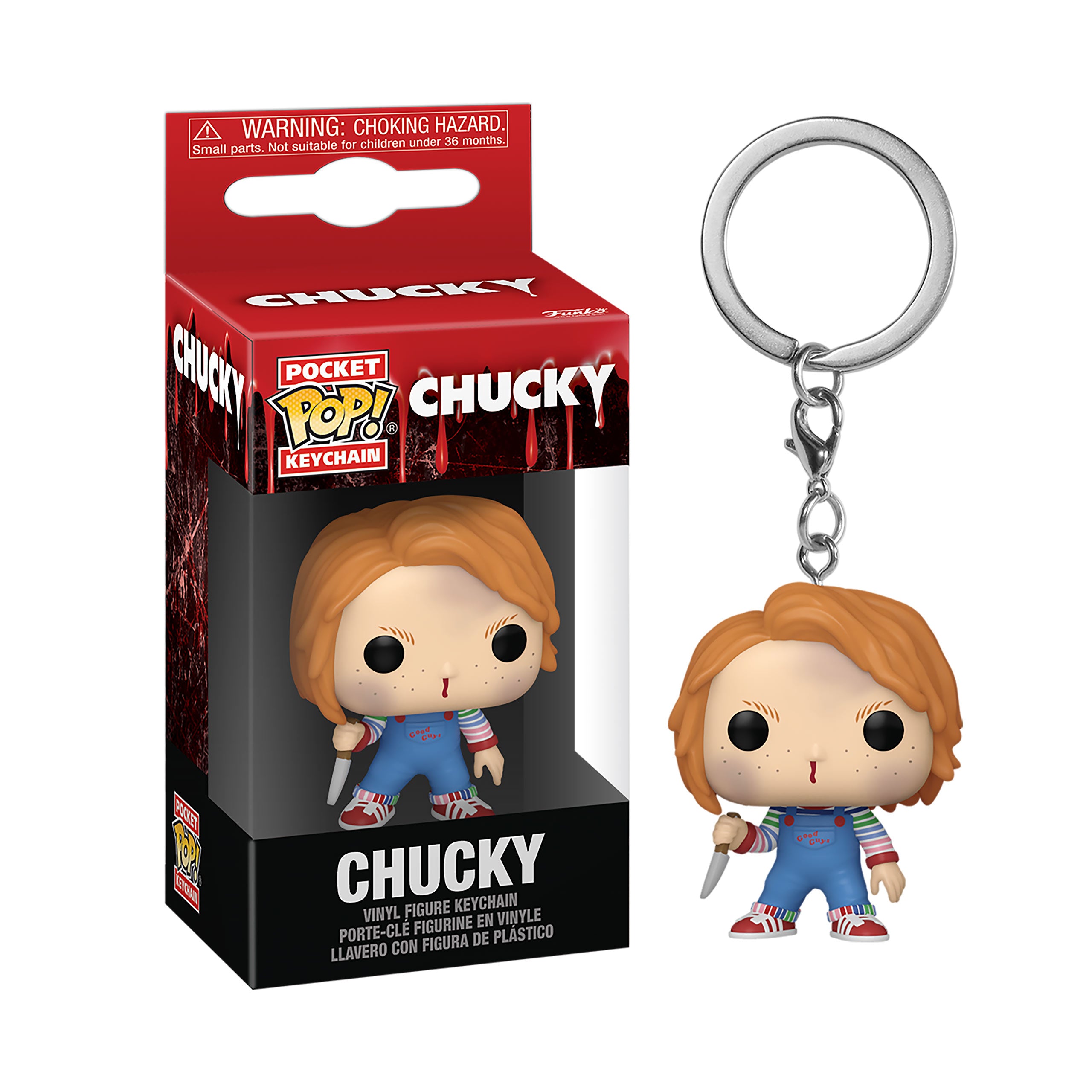 Zdjęcie produktu Chucky - Brelok Funko Pop Pokaleczony Chucky