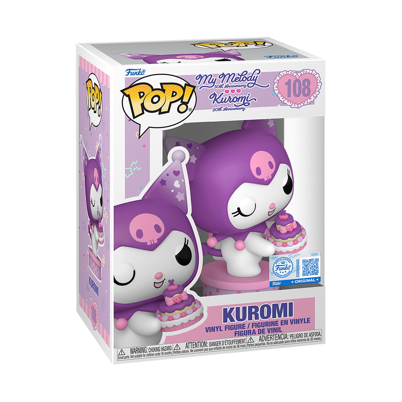 Zdjęcie produktu Hello Kitty and Friends - Kuromi z tortem Figurka Funko Pop!