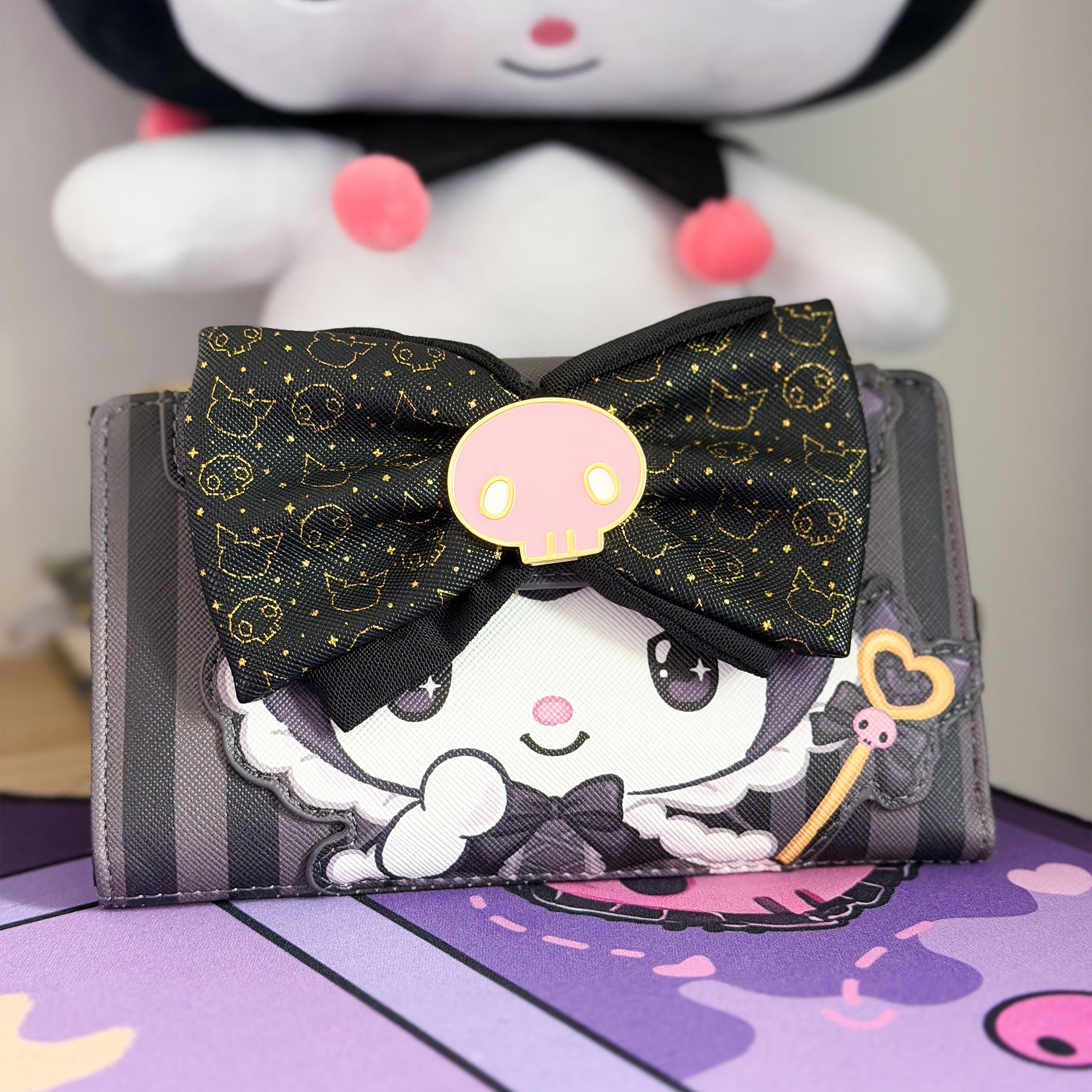 Zdjęcie produktu Sanrio - Portfel Kuromi 20-lecie
