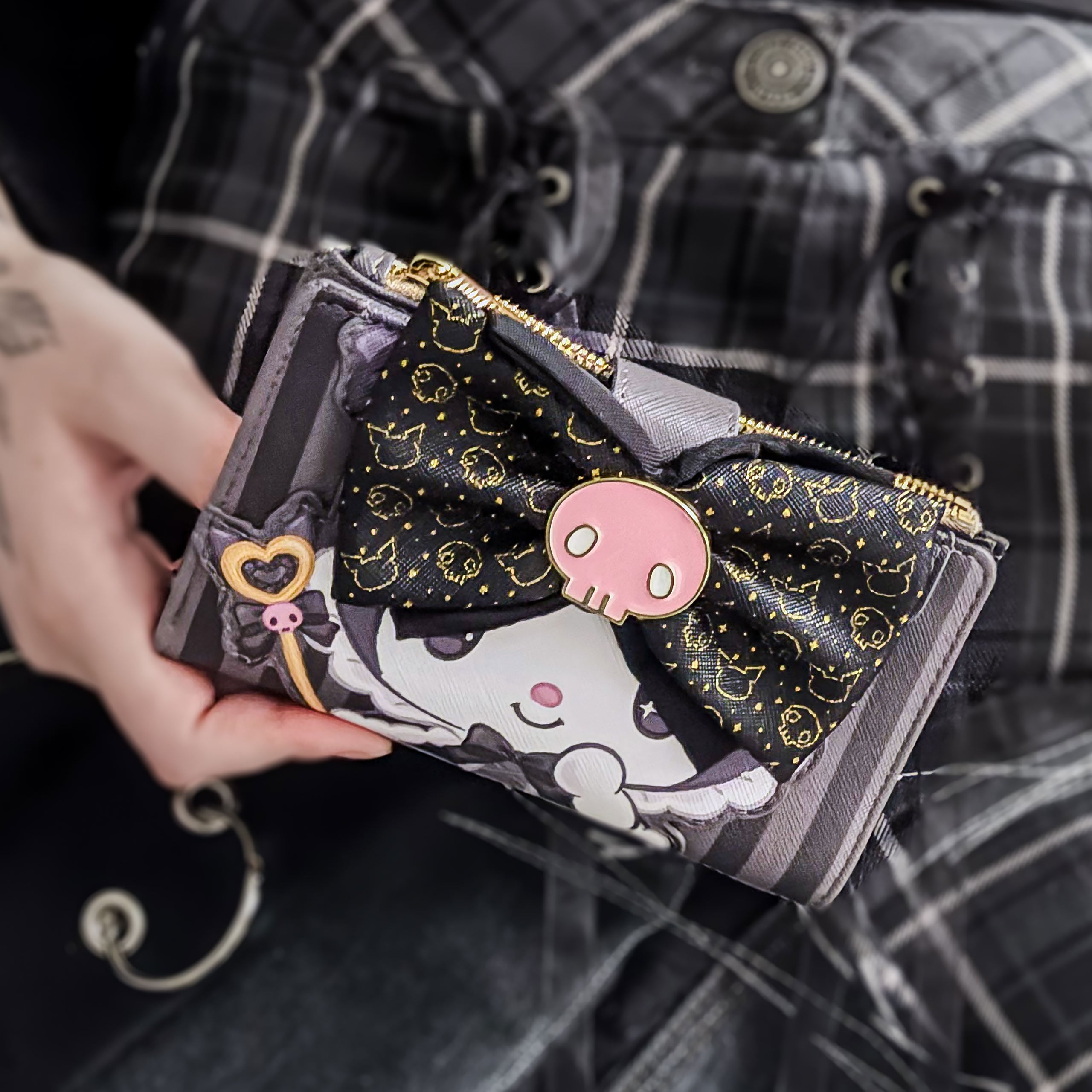 Zdjęcie produktu Sanrio - Portfel Kuromi 20-lecie
