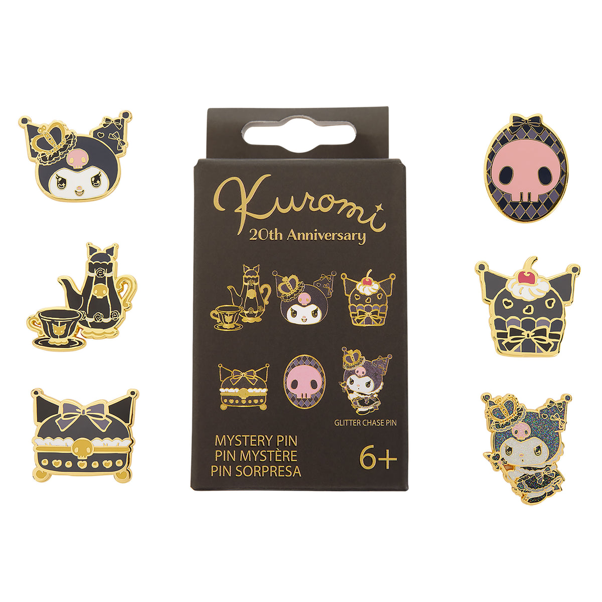 Zdjęcie produktu Sanrio - Kuromi 20th Anniversary Mystery Pin