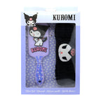 Zdjęcie produktu Sanrio - Szczotka do włosów i opaska Kuromi