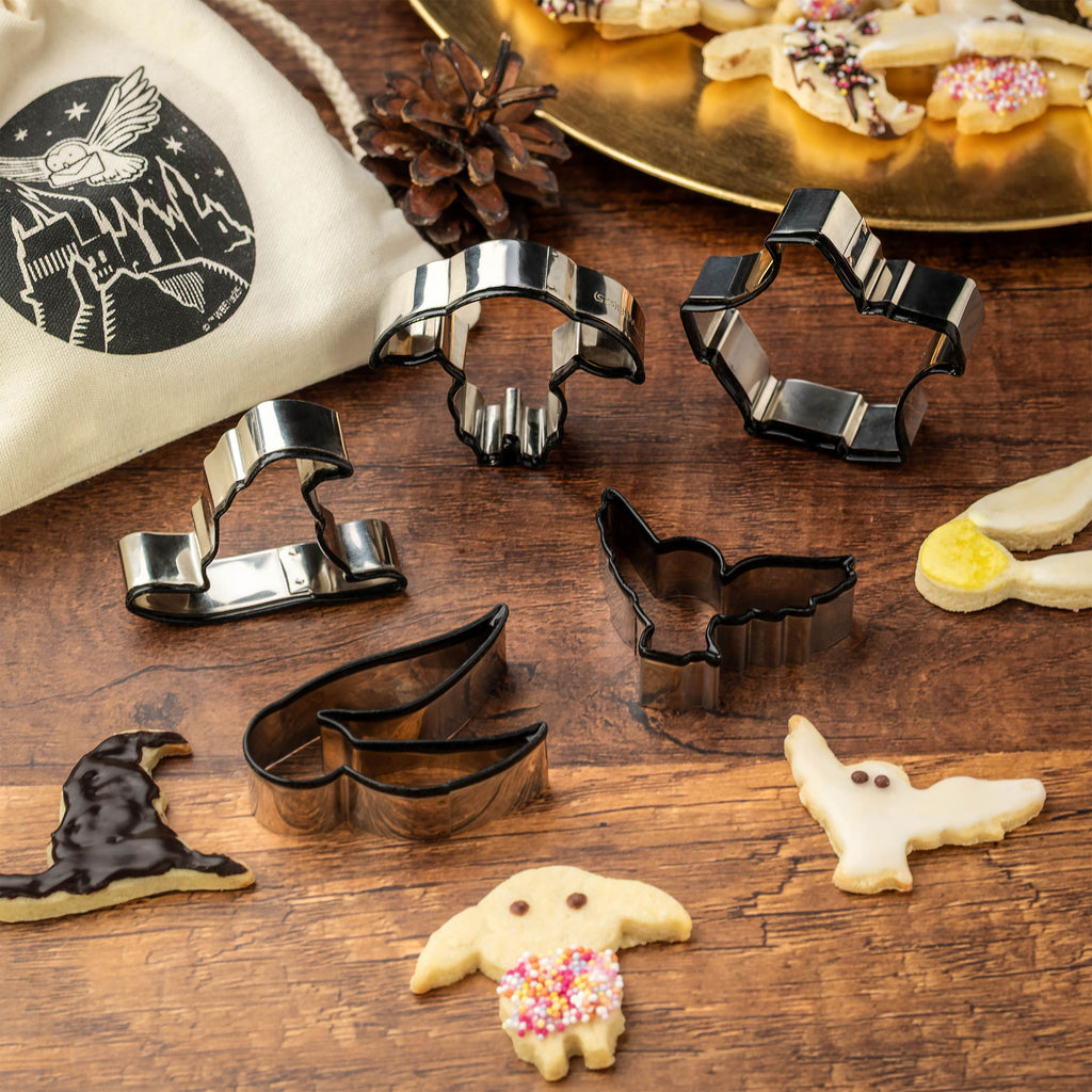 Zdjęcie produktu Harry Potter – Zestaw 5 foremek do ciastek w materiałowym woreczku