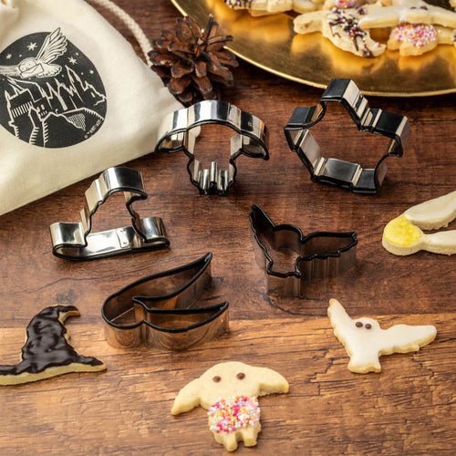 Zdjęcie produktu Harry Potter – Zestaw 5 foremek do ciastek w materiałowym woreczku