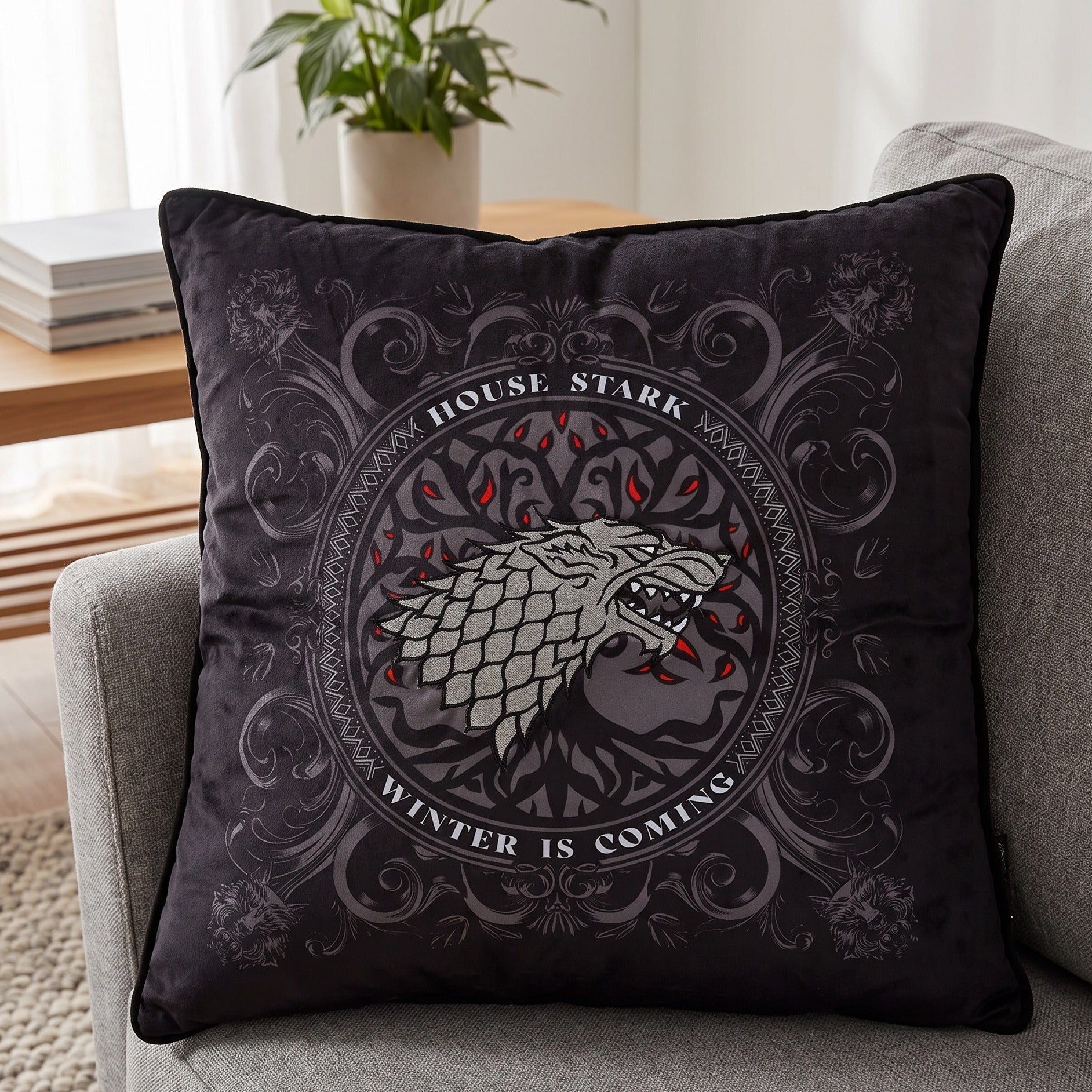 Zdjęcie produktu Game of Thrones - Poduszka House Stark Deluxe