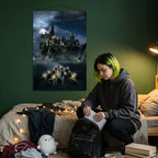 Zdjęcie produktu Harry Potter - Plakat materiałowy Hogwart