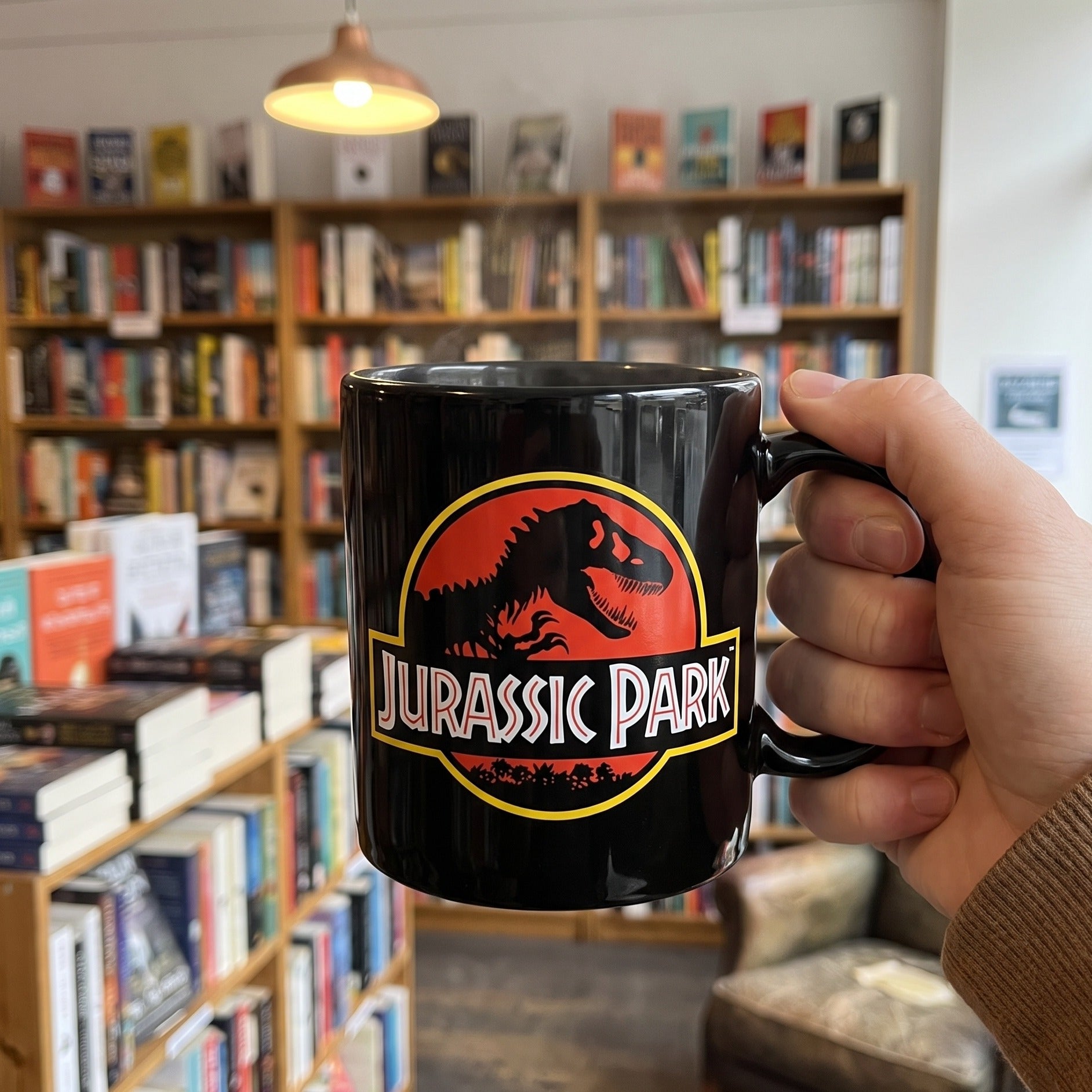 Zdjęcie produktu Jurassic Park - Kubek z Logo Czarny