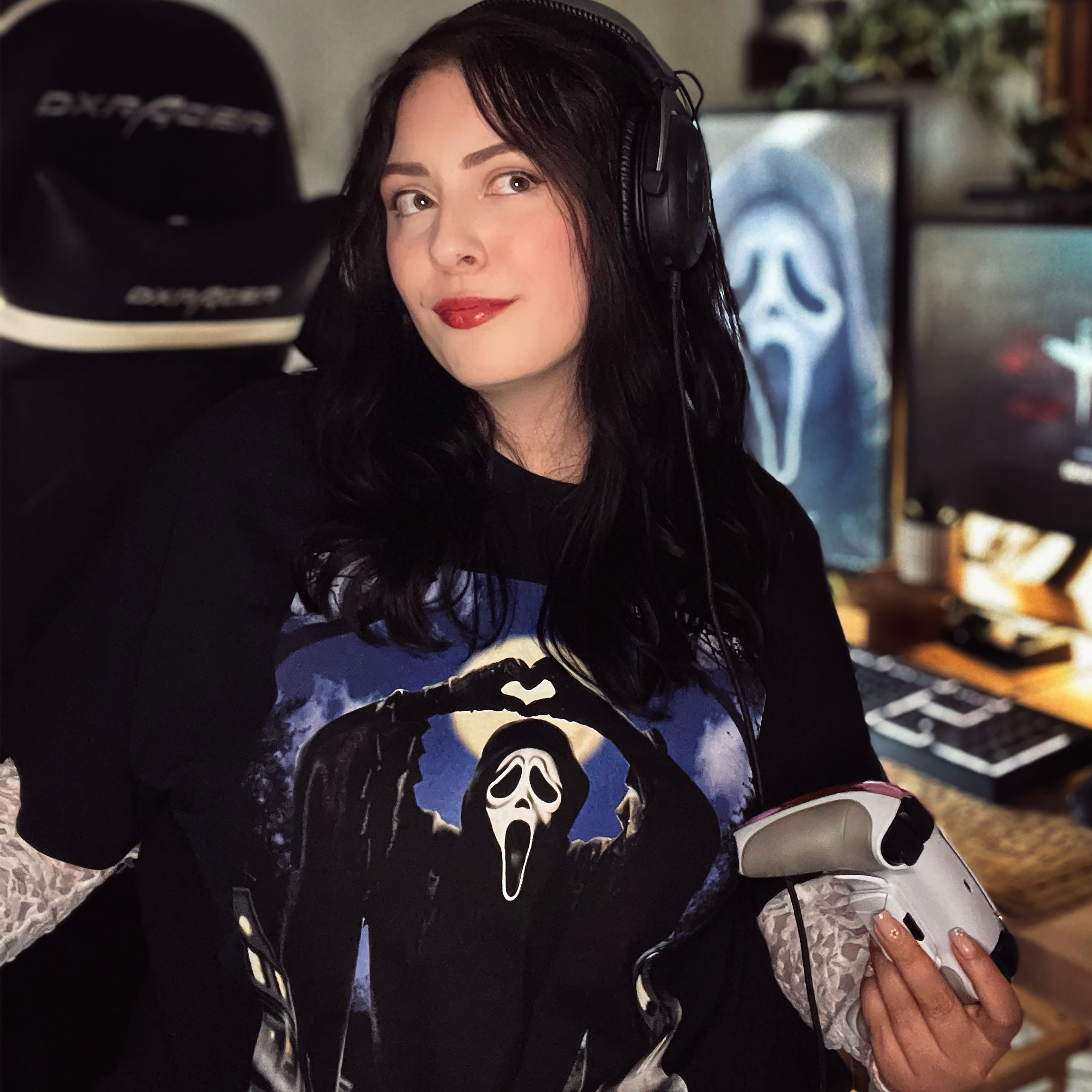 Zdjęcie produktu Ghost Face - Hearts koszulka czarna