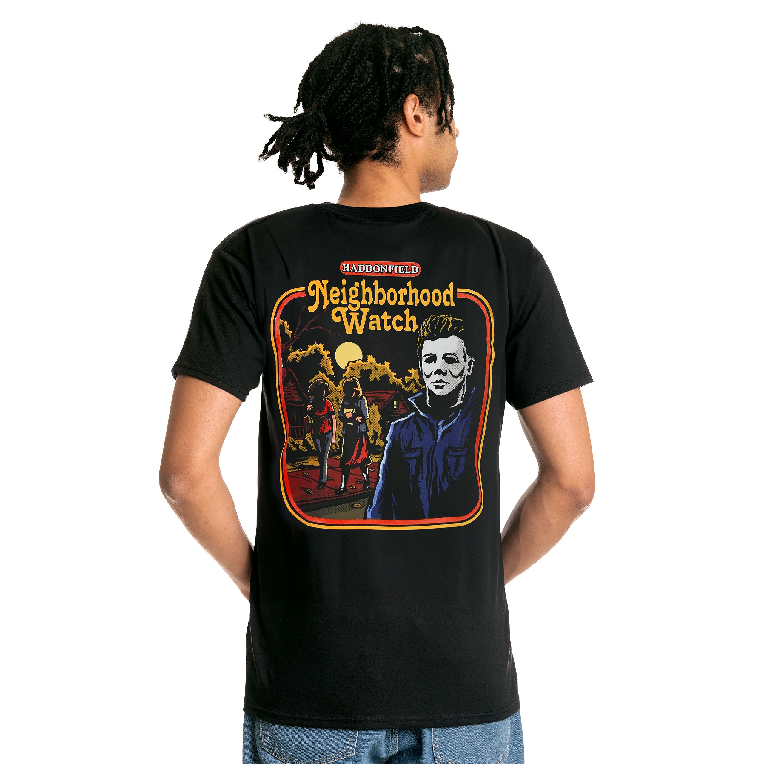 Zdjęcie produktu Halloween - Koszulka Neighbourhood Watch czarna