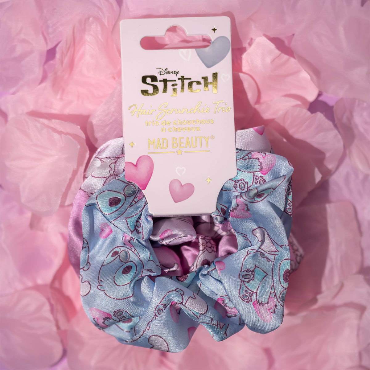 Zdjęcie produktu Lilo & Stitch – Zestaw 3 gumek do włosów Angel i Stitch