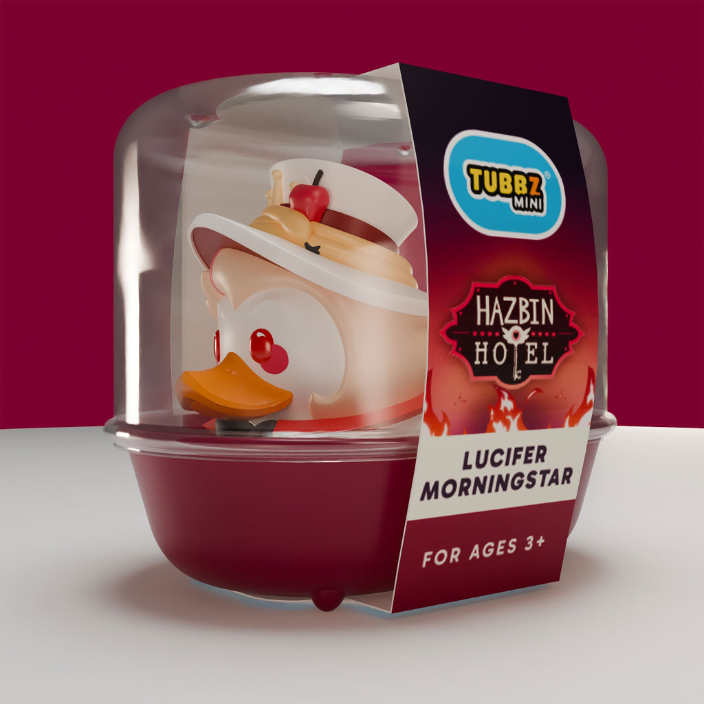Zdjęcie produktu Hazbin Hotel - Lucifer Morningstar Mini TUBBZ Kaczka Dekoracyjna