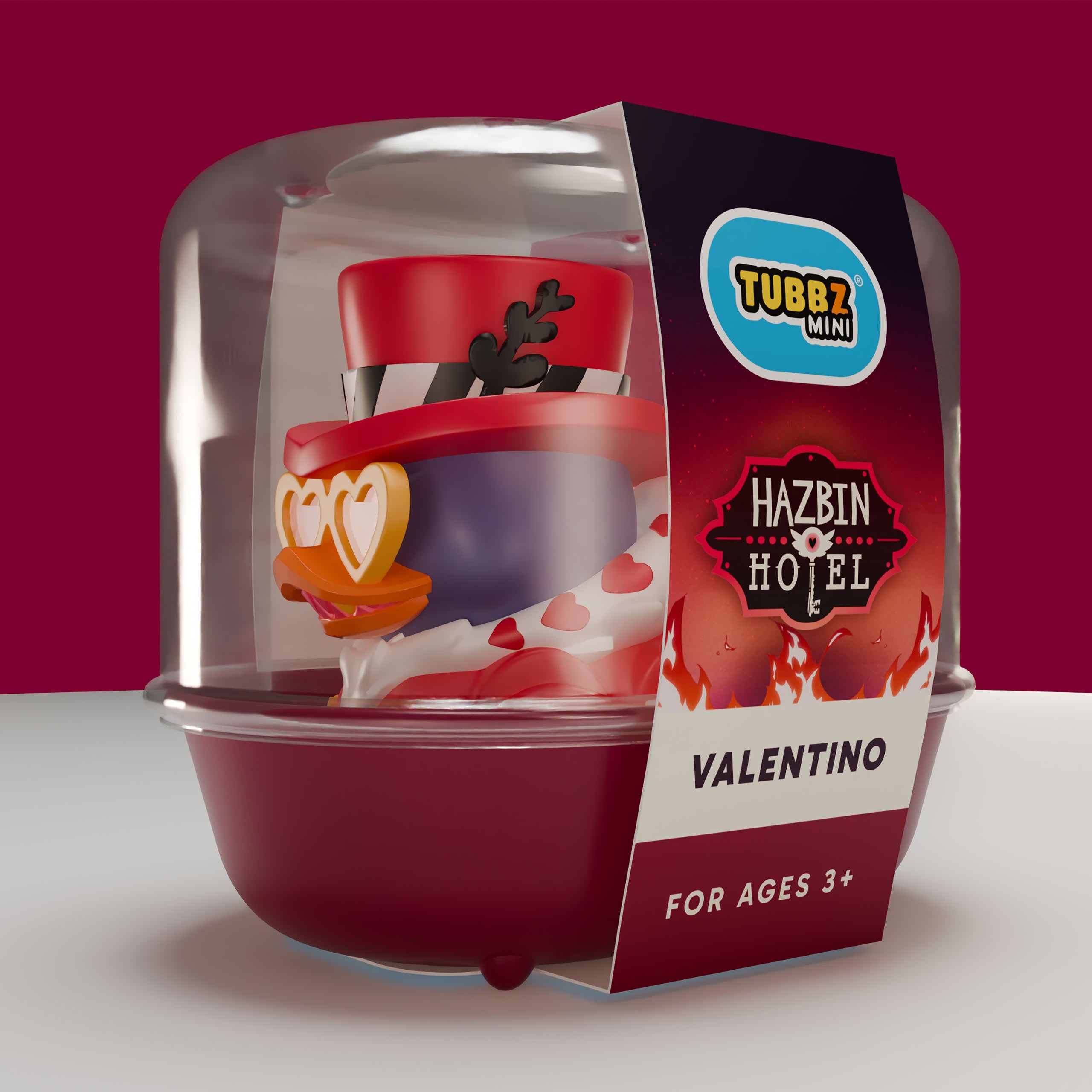 Zdjęcie produktu Hazbin Hotel - Valentino Mini TUBBZ kaczuszka dekoracyjna
