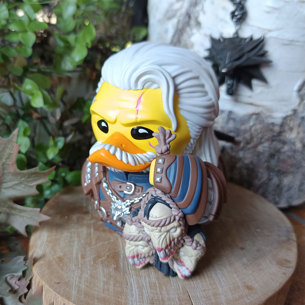 Zdjęcie produktu The Witcher – Kaczka dekoracyjna Geralt z Rivii TUBBZ