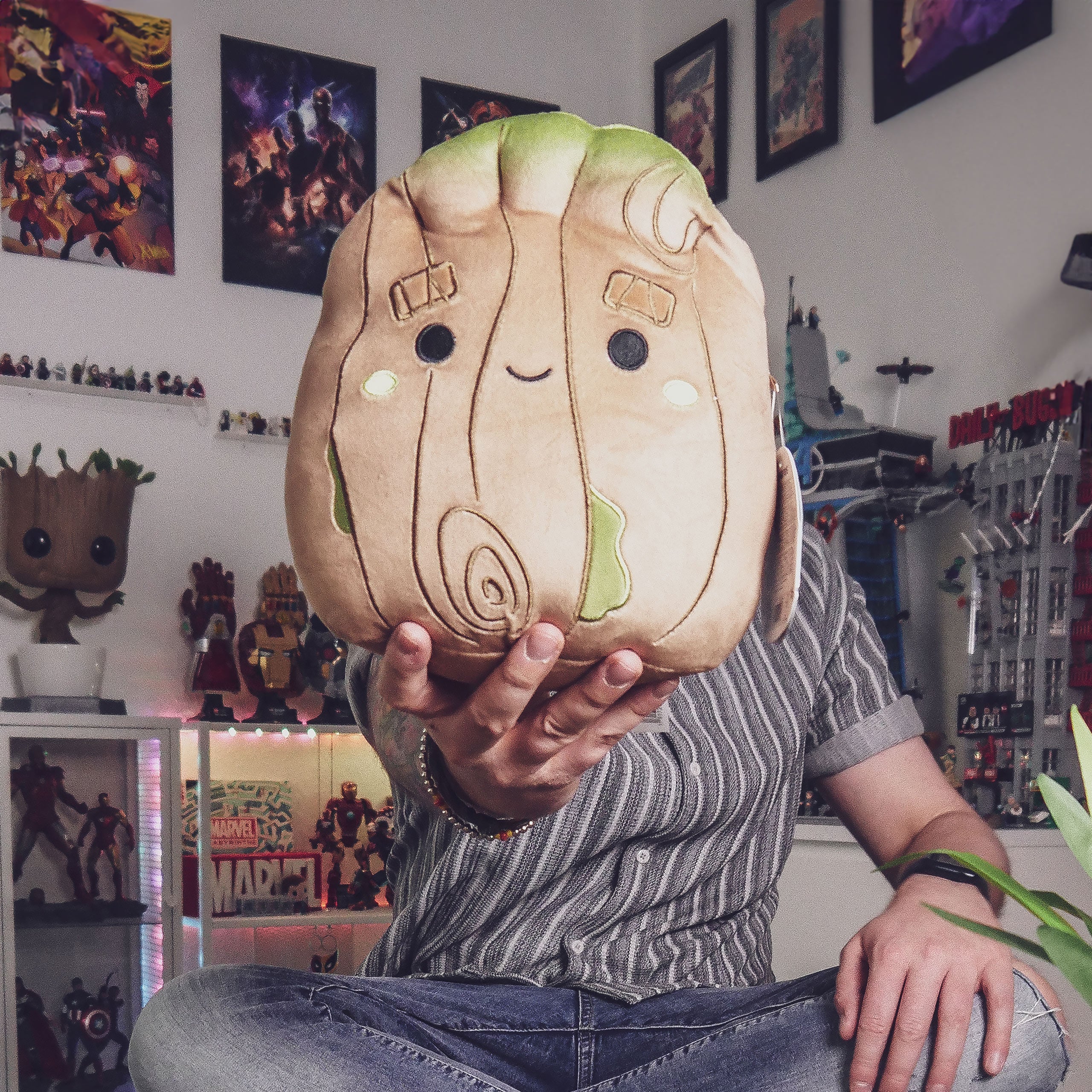 Zdjęcie produktu Groot Squishmallows pluszowa figurka - Strażnicy Galaktyki