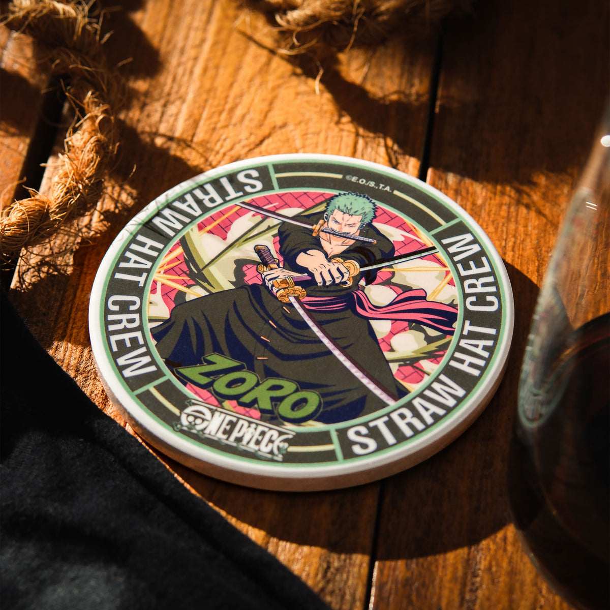 Zdjęcie produktu One Piece - Podkładka pod kubek Roronoa Zoro