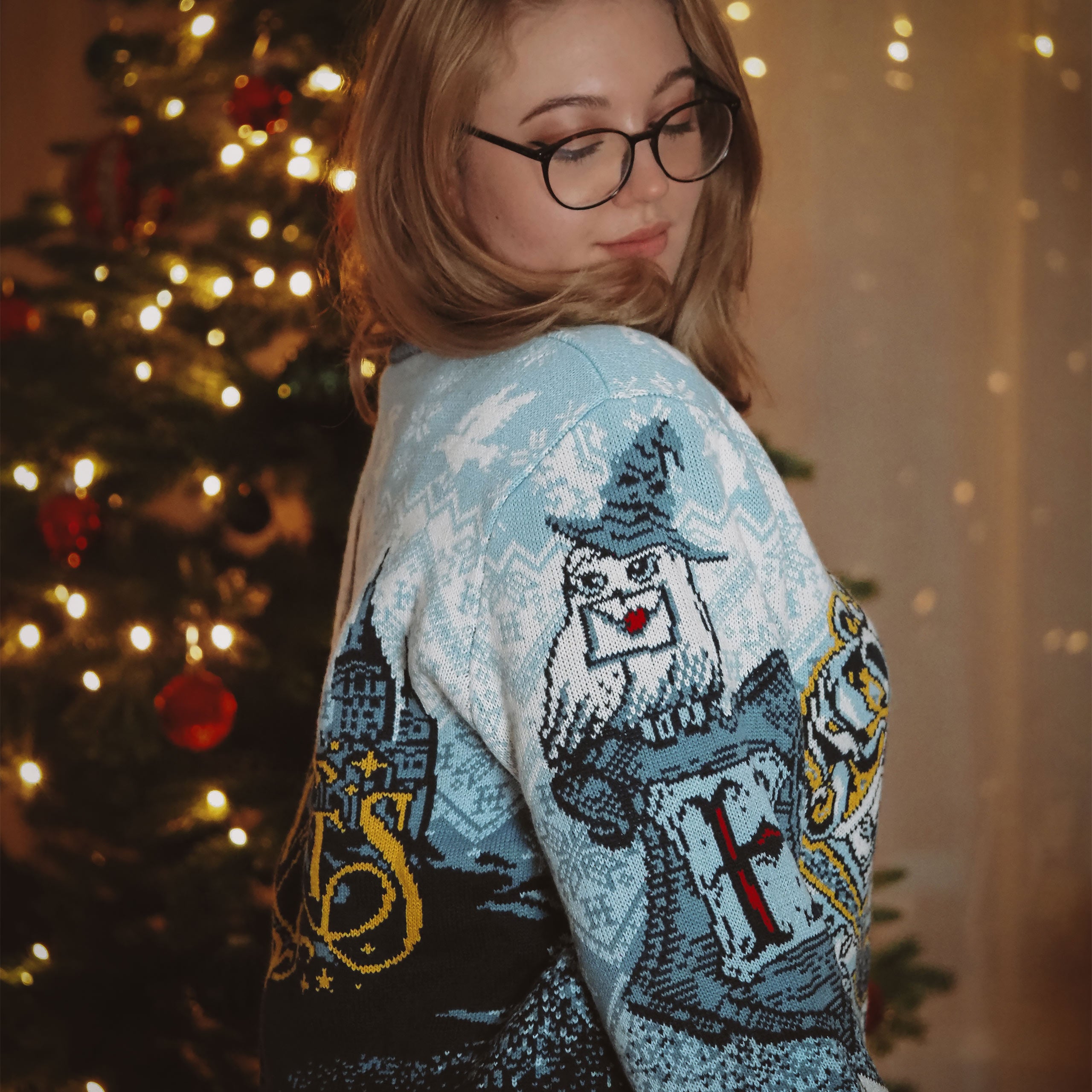 Zdjęcie produktu Harry Potter - Sweter dzianinowy Hogwarts