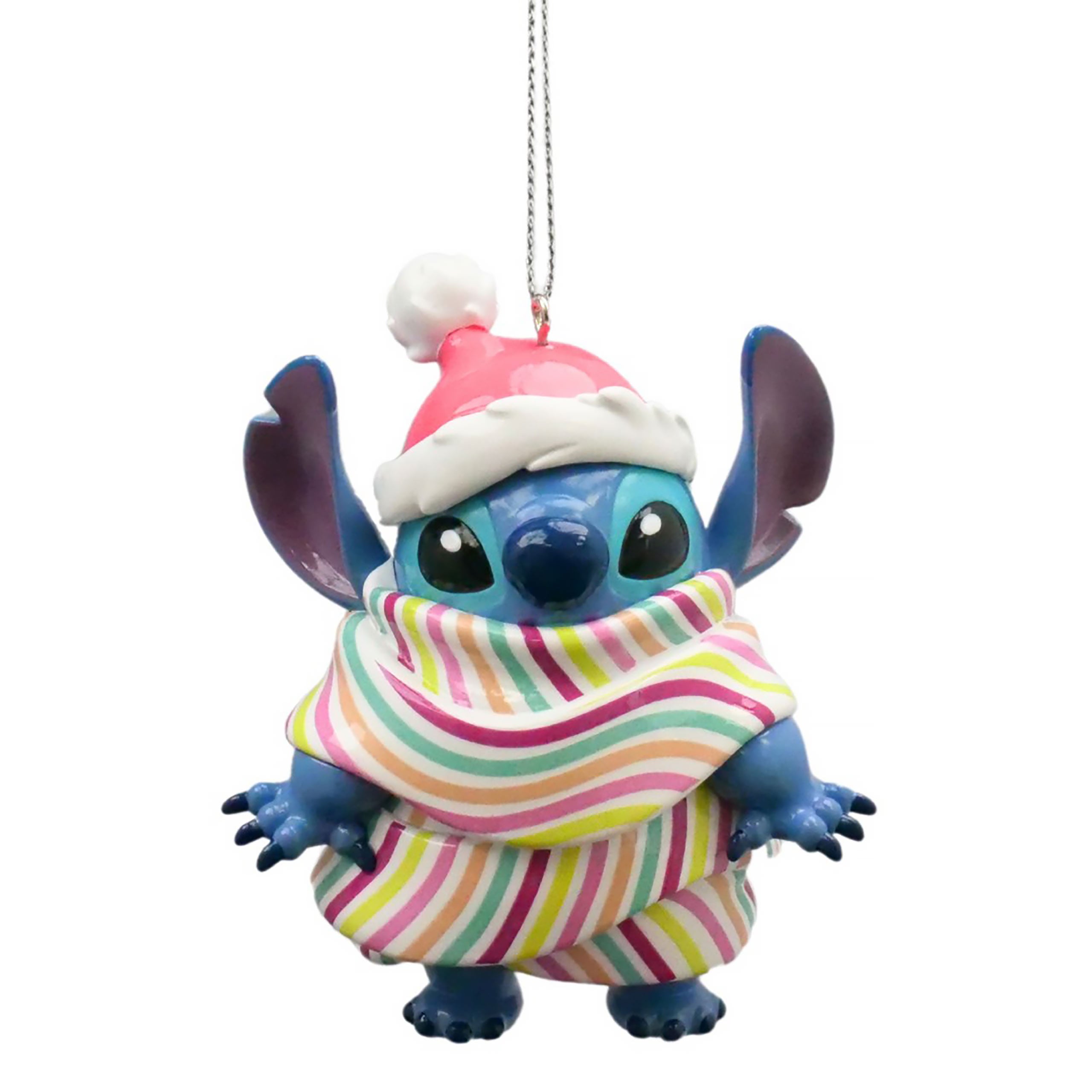 Zdjęcie produktu Ozdoba na choinkę Stitch z szalikiem - Lilo & Stitch