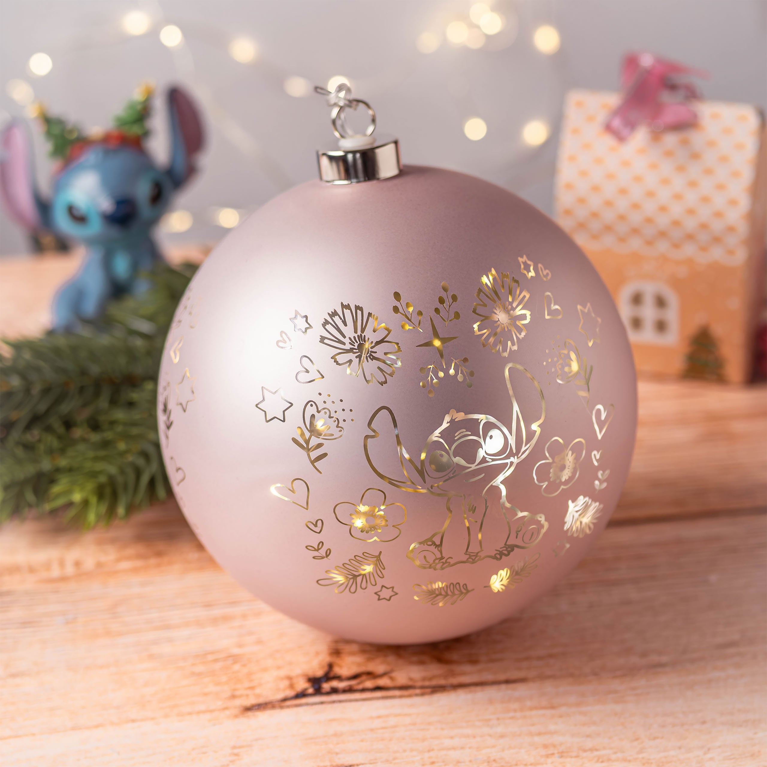 Product image Stitch Light-Up Christmas Ornament - Lilo & Stitch