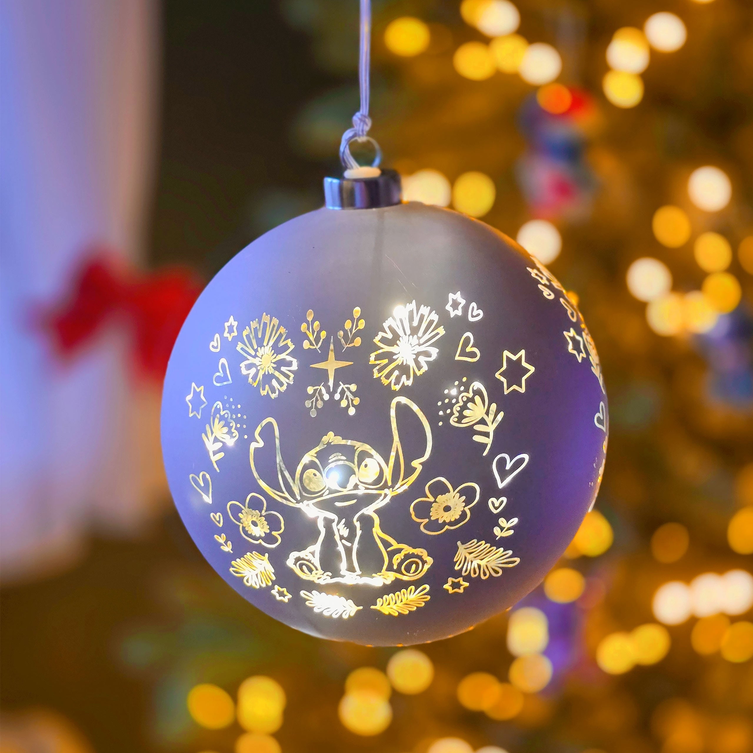 Product image Stitch Light-Up Christmas Ornament - Lilo & Stitch