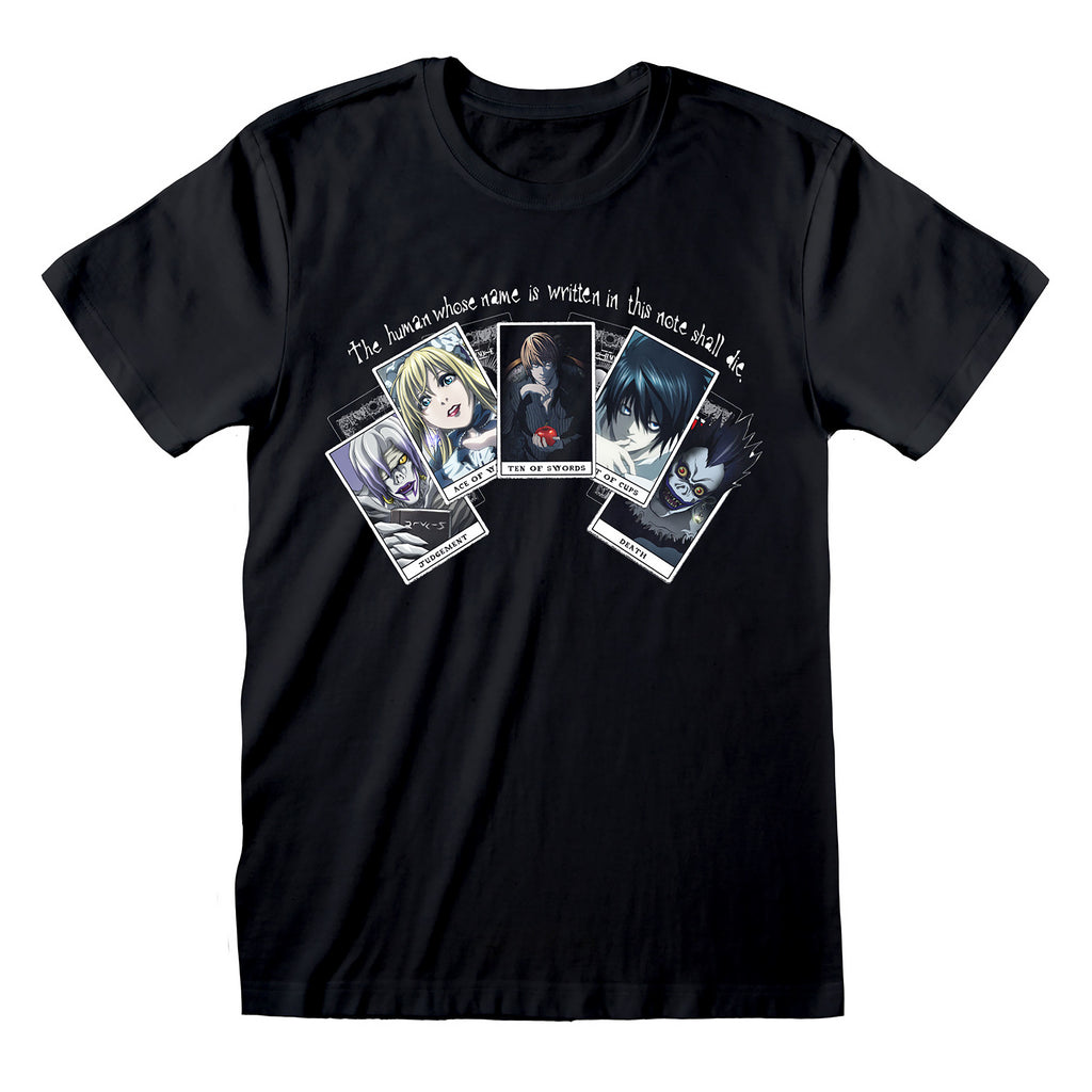 Product image Death Note - Playing Cards Black T-Shirt