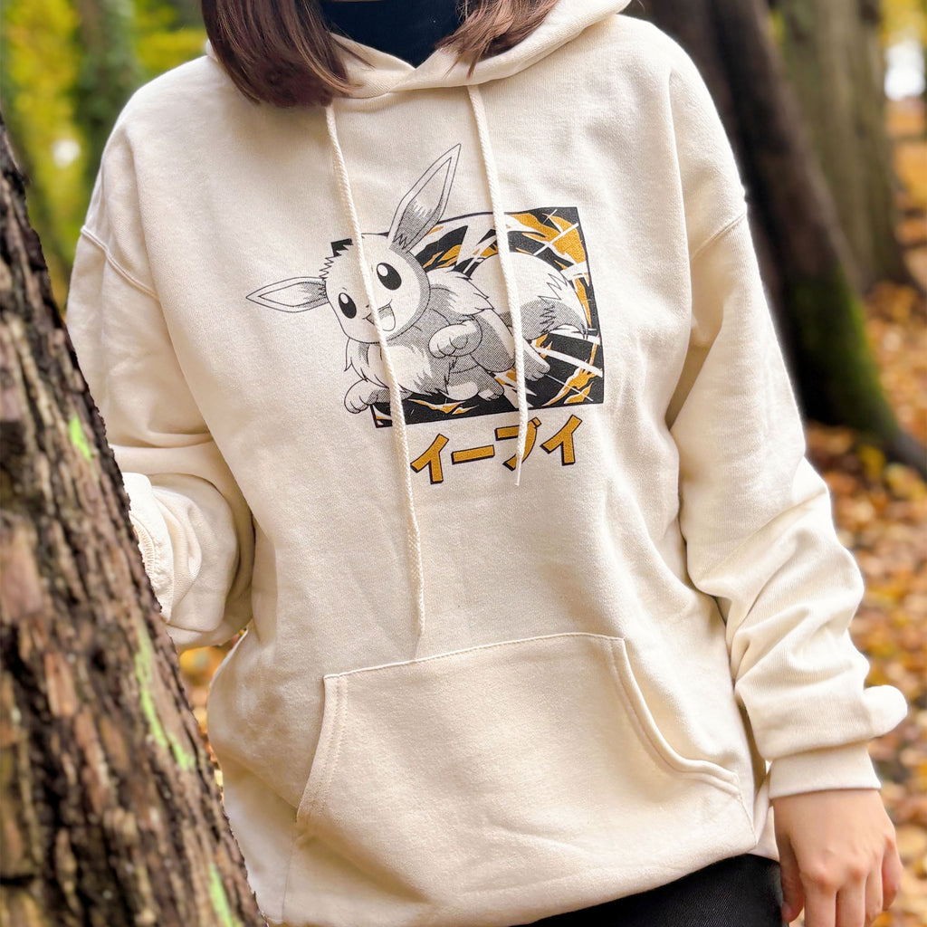 Product image Pokémon - Eevee Evolution Katakana Hoodie