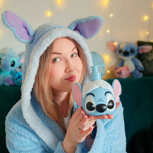 Zdjęcie produktu Dozownik mydła Stitch z żelem myjącym - Lilo & Stitch