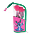 Zdjęcie produktu Zestaw pędzli do makijażu Stitch-mas z kosmetyczką - Lilo & Stitch