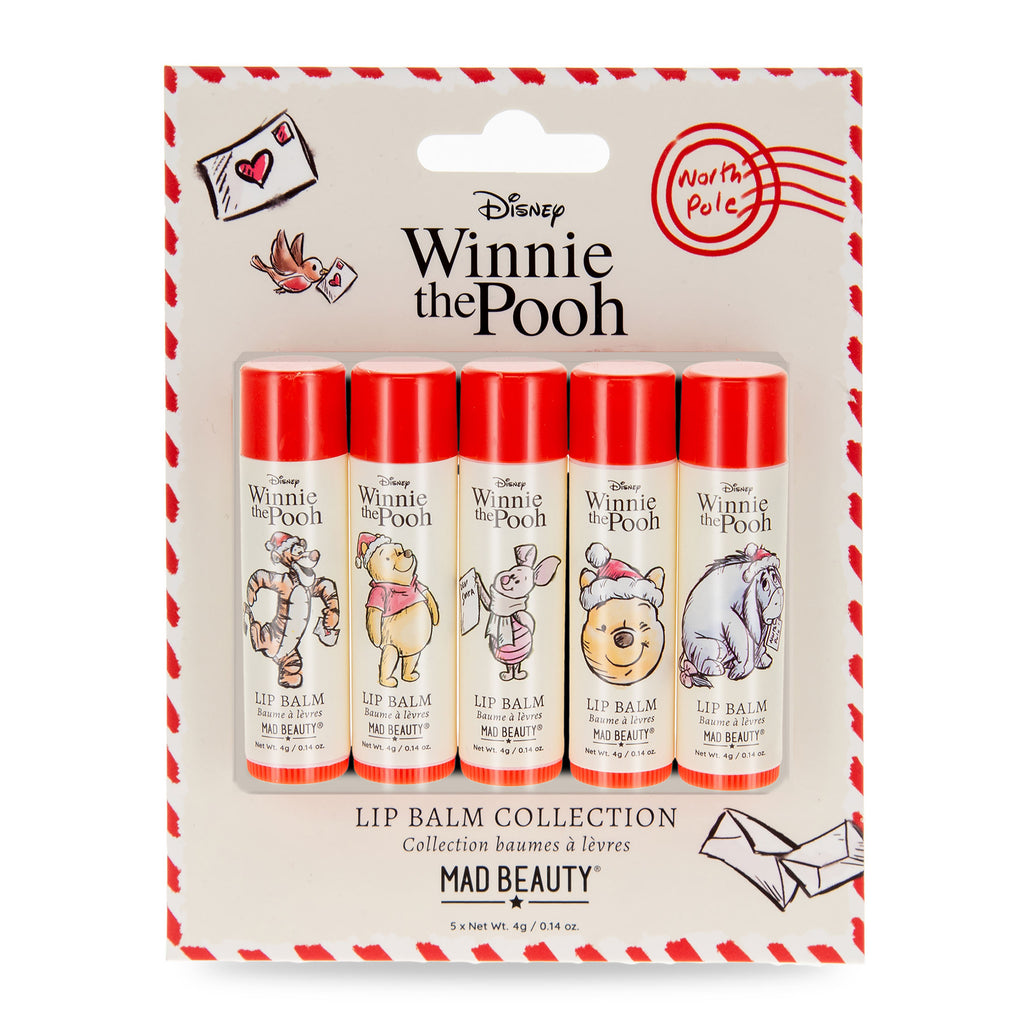 Zdjęcie produktu Kubuś Puchatek - X-mas balsam do ust, zestaw 5 szt.