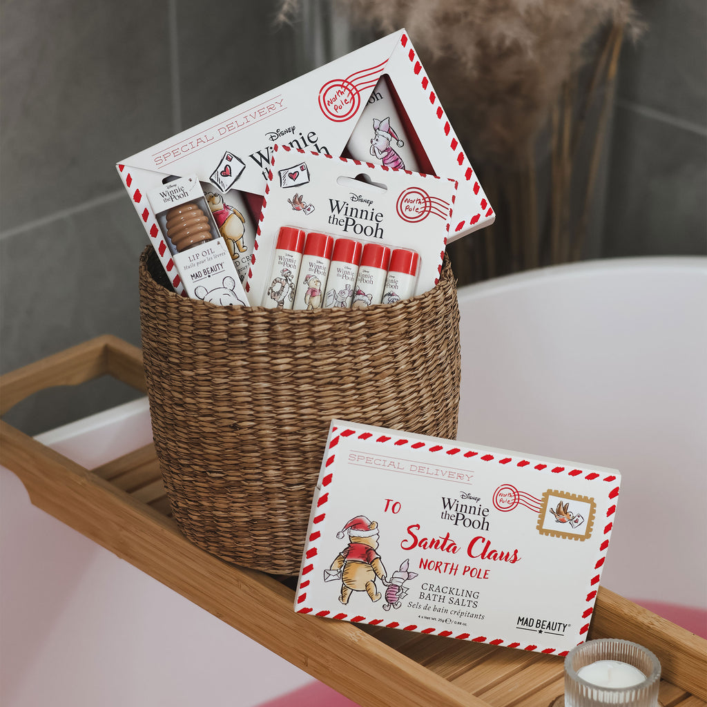 Zdjęcie produktu Kubuś Puchatek - X-mas balsam do ust, zestaw 5 szt.