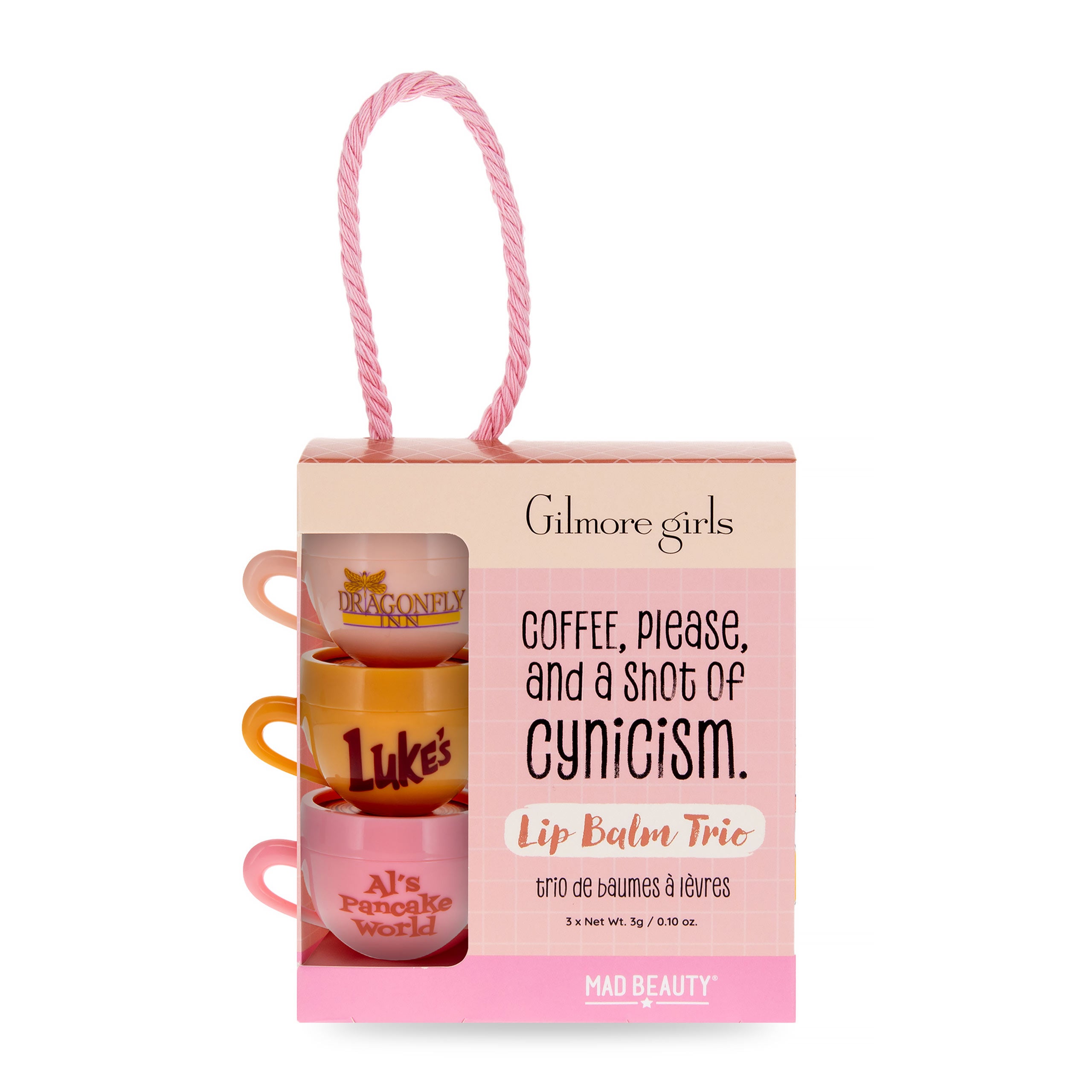 Zdjęcie produktu Gilmore Girls - Zestaw 3 balsamów do ust