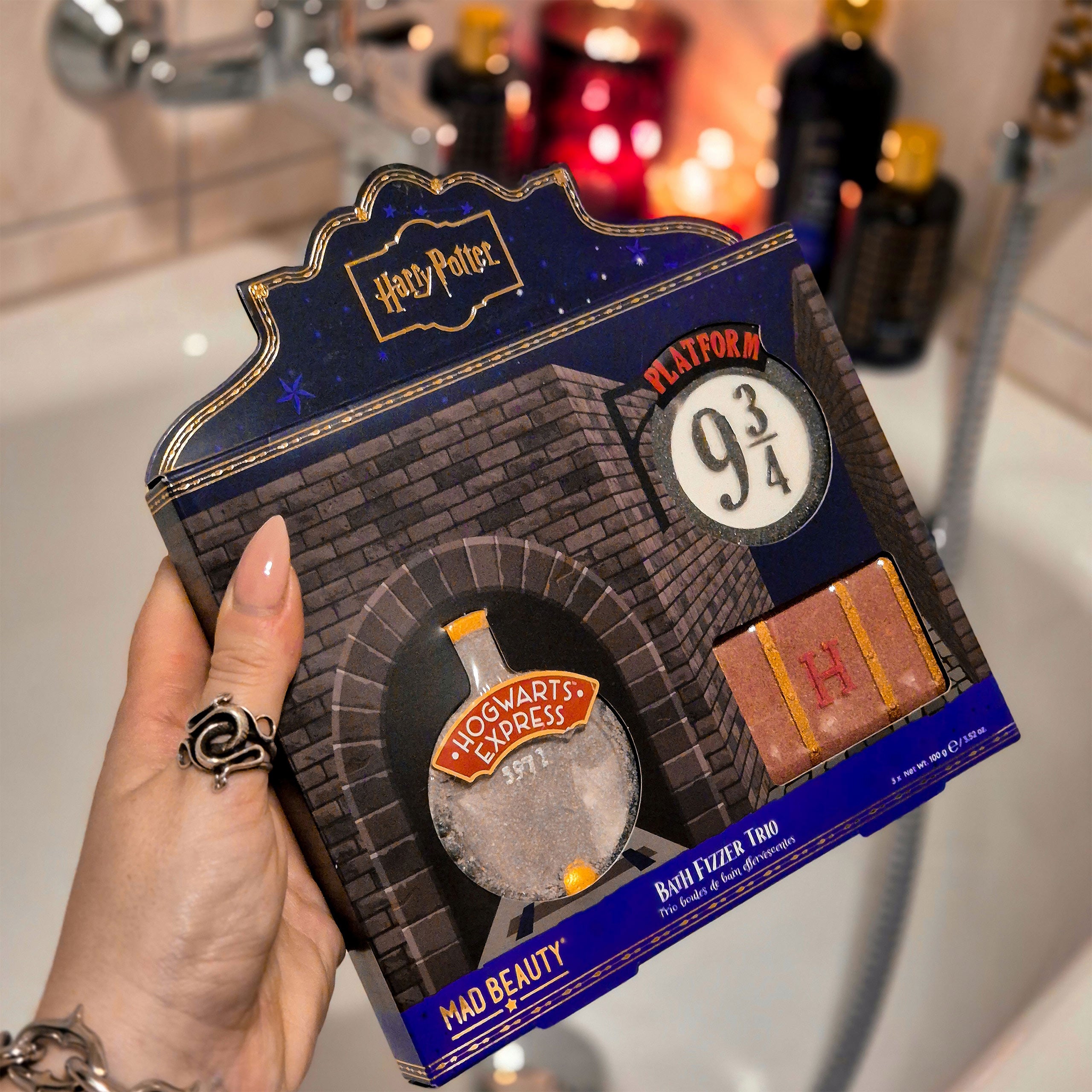 Product image Harry Potter - Platform 9 3/4 Bath Fizzer 3-Piece Set