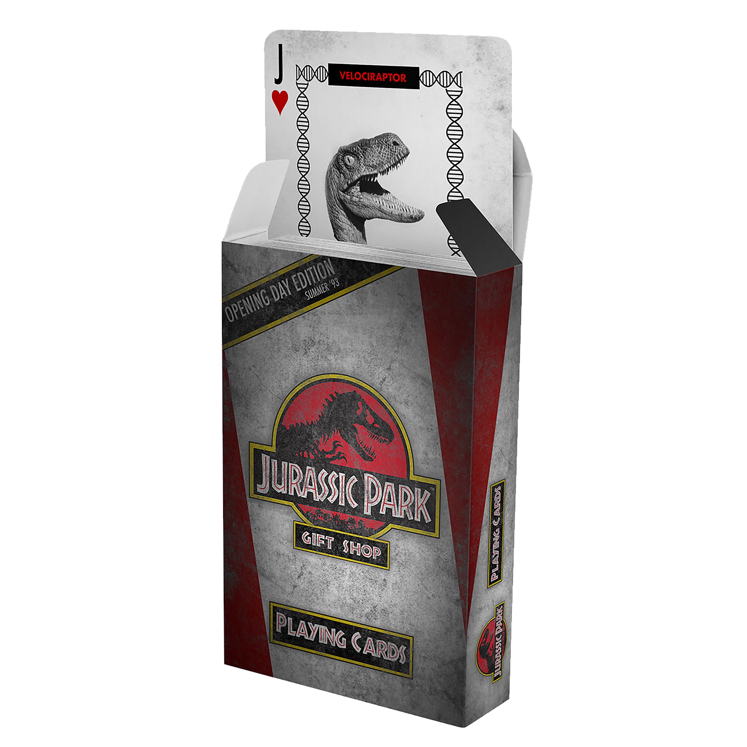 Zdjęcie produktu Jurassic Park - Karty do gry Isla Nublar