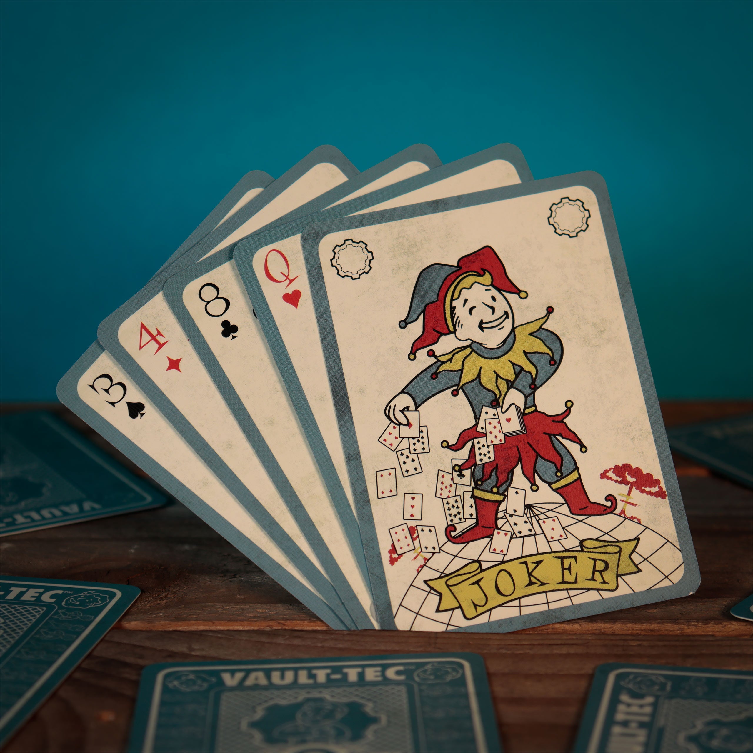Zdjęcie produktu Fallout - Karty do gry Vault-Tec