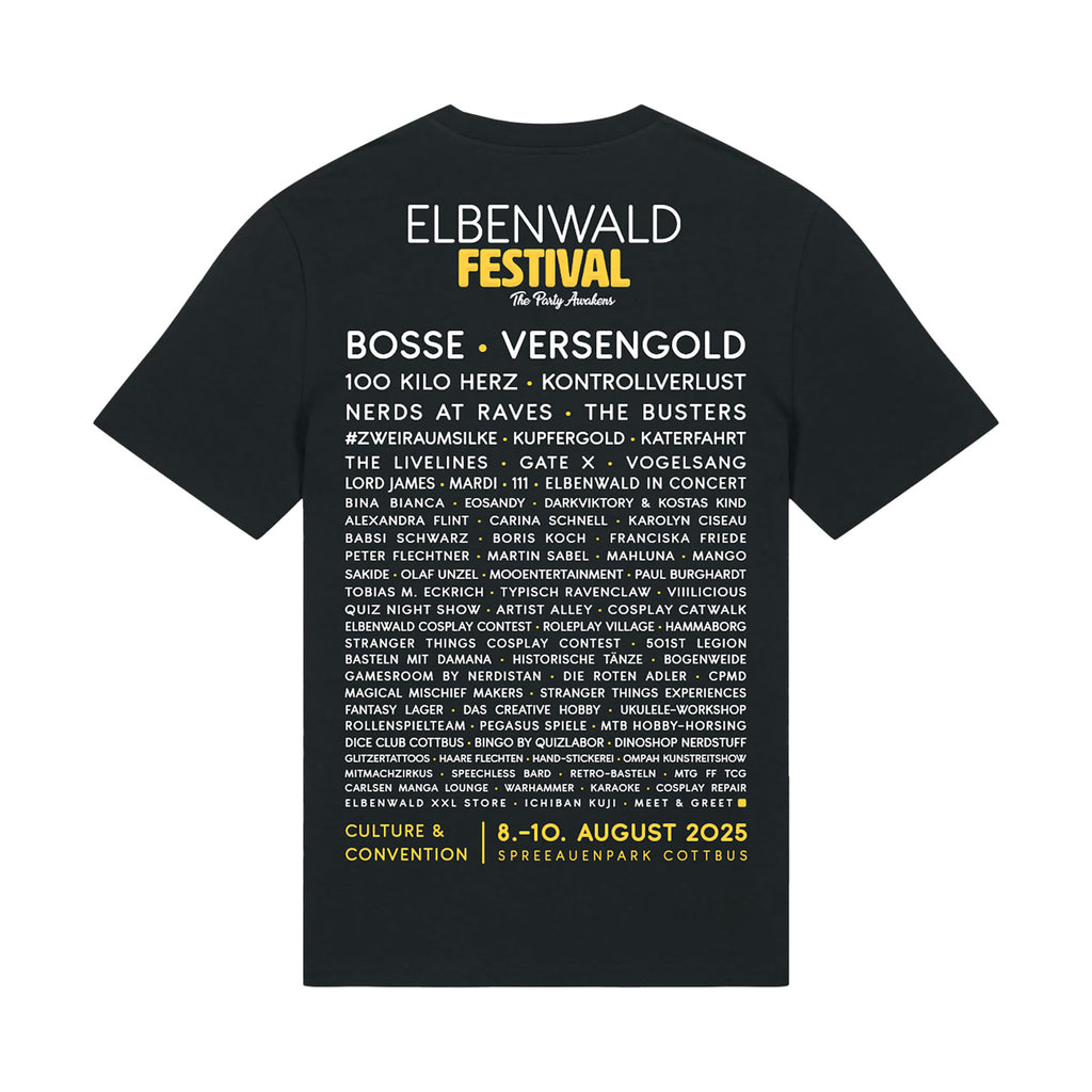 Zdjęcie produktu Elbenwald Festival - Koszulka Tape czarna