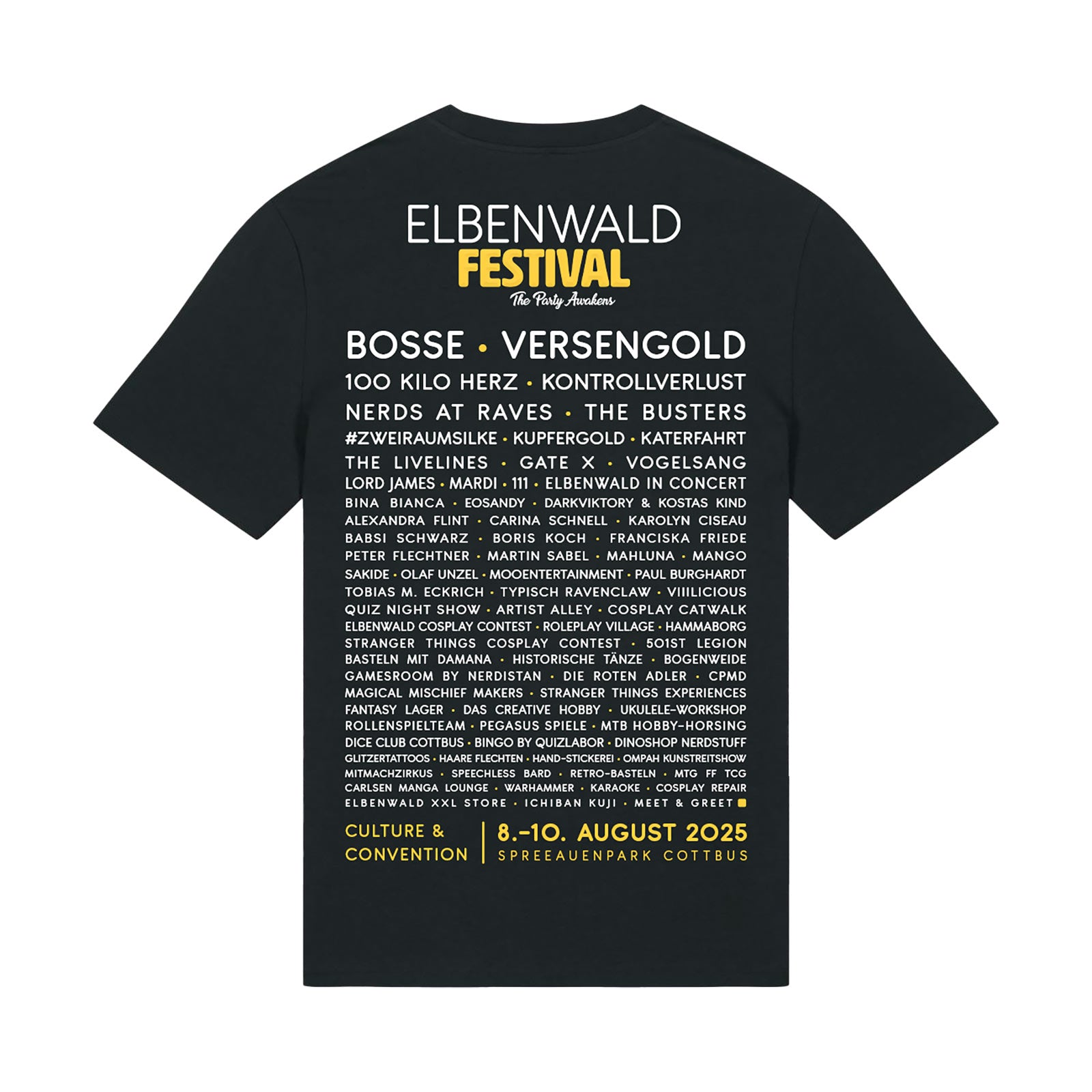 Zdjęcie produktu Elbenwald Festival - Koszulka Tape czarna