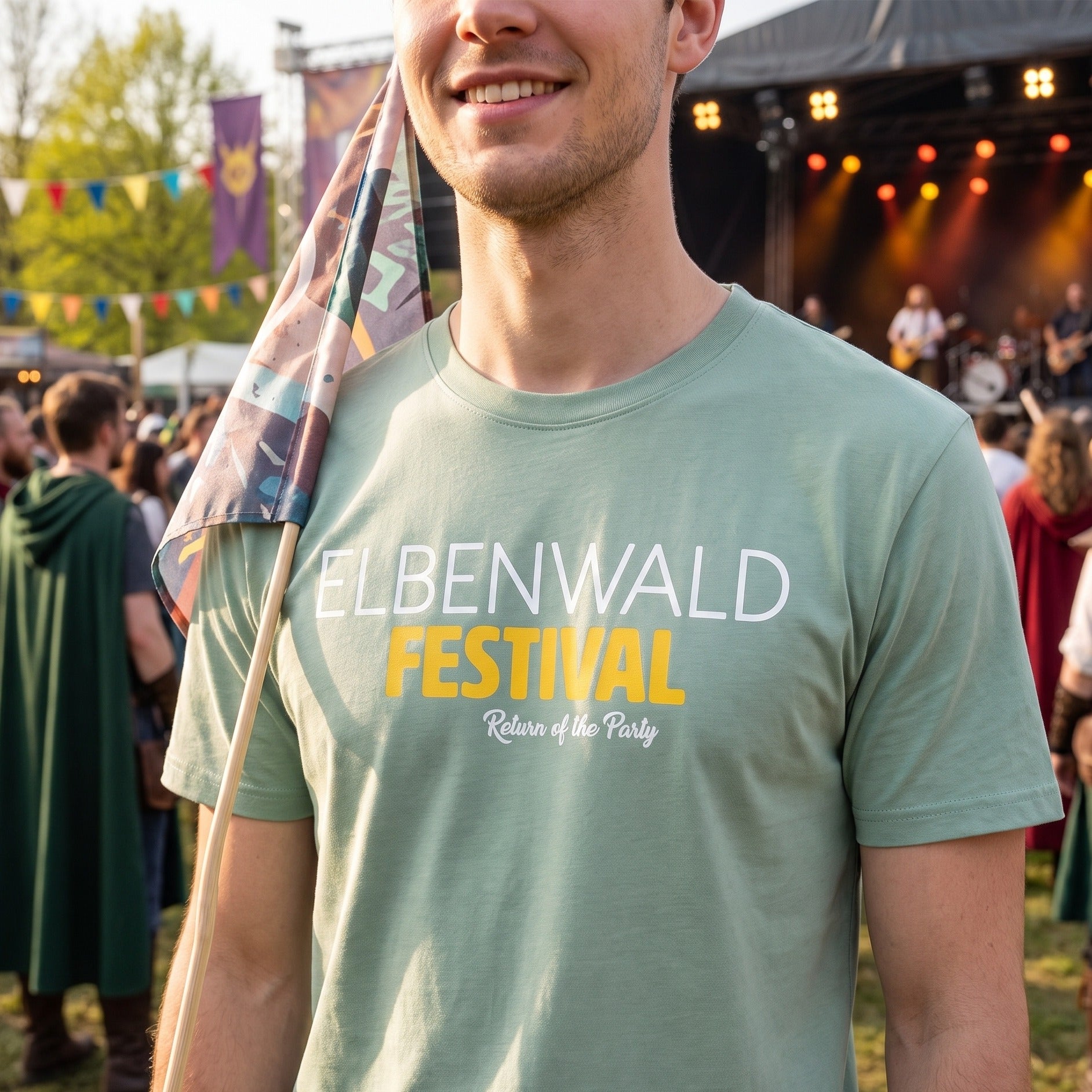 Zdjęcie produktu Elbenwald Festival - T-shirt Line-Up