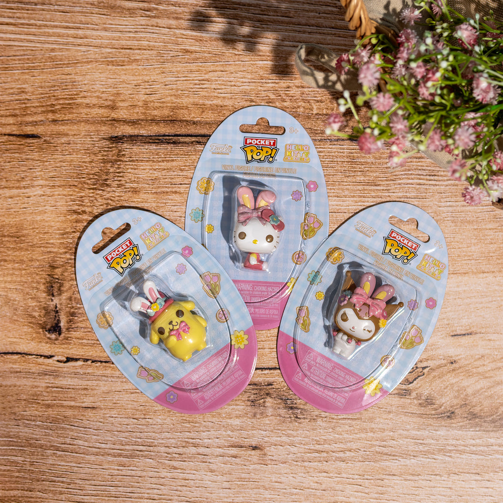 Zdjęcie produktu Figurka Kuromi Hello Kitty and Friends Funko Pocket Pop w jajku - Sanrio