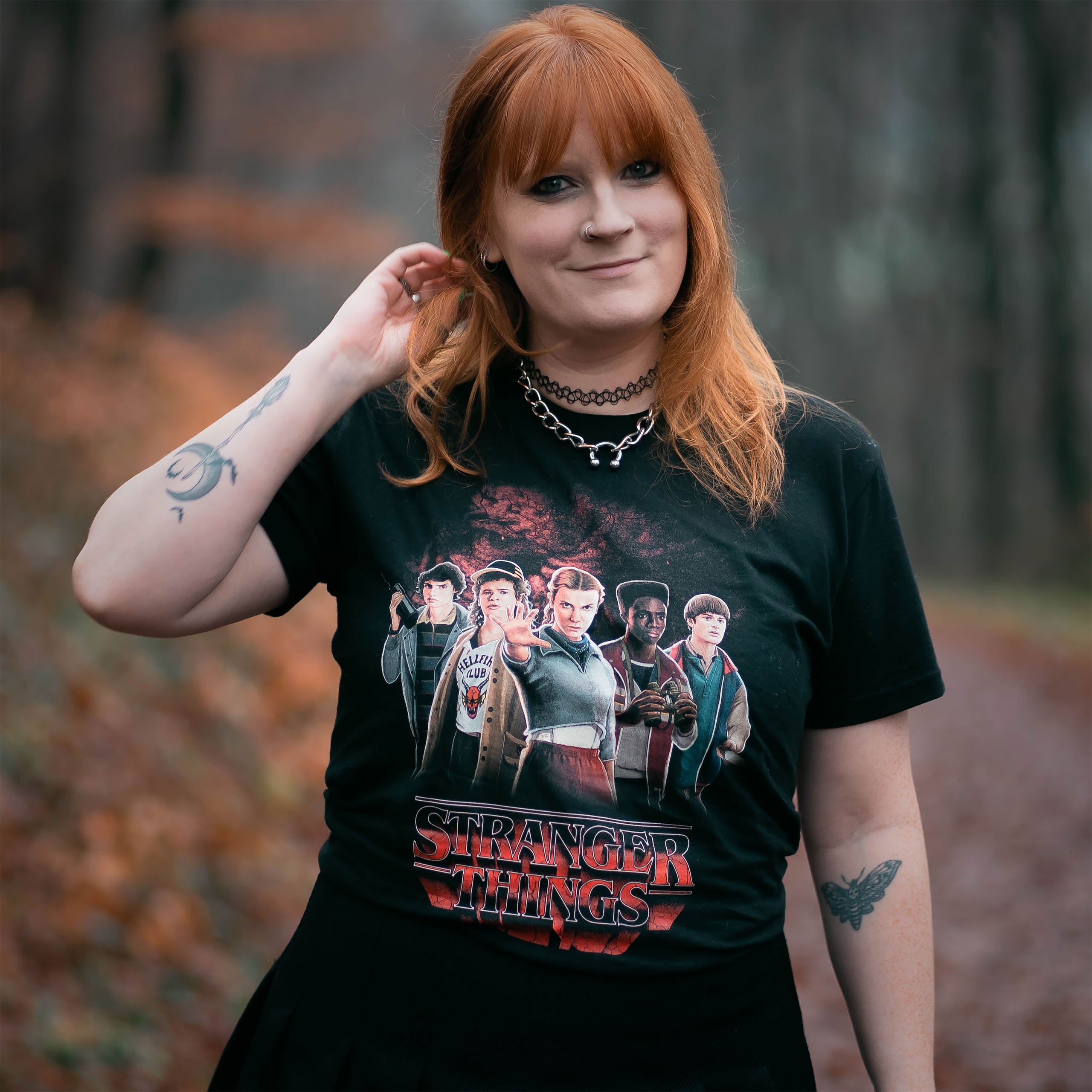 Zdjęcie produktu Koszulka Party vs. Vecna Finałowy Sezon - Stranger Things