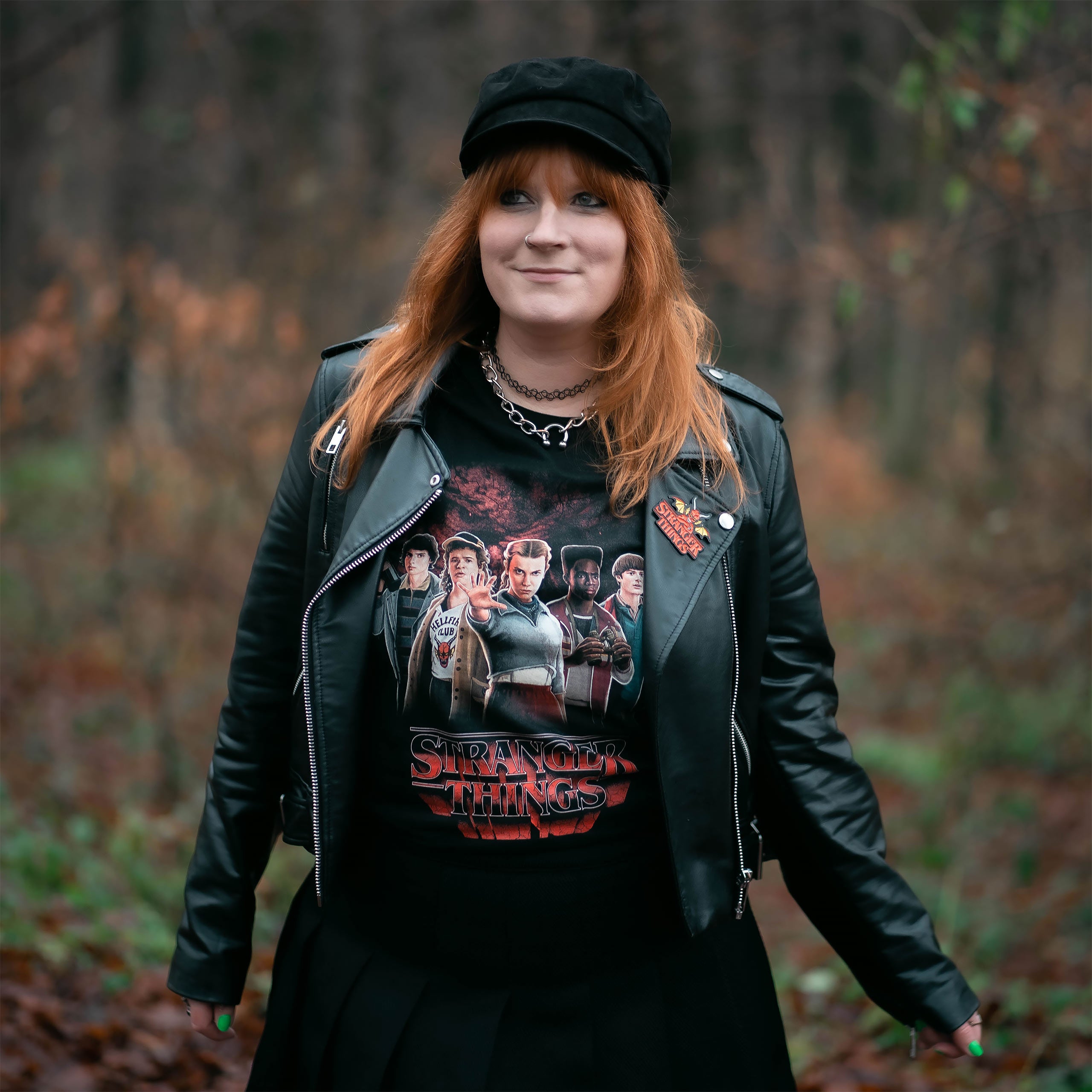 Zdjęcie produktu Koszulka Party vs. Vecna Finałowy Sezon - Stranger Things
