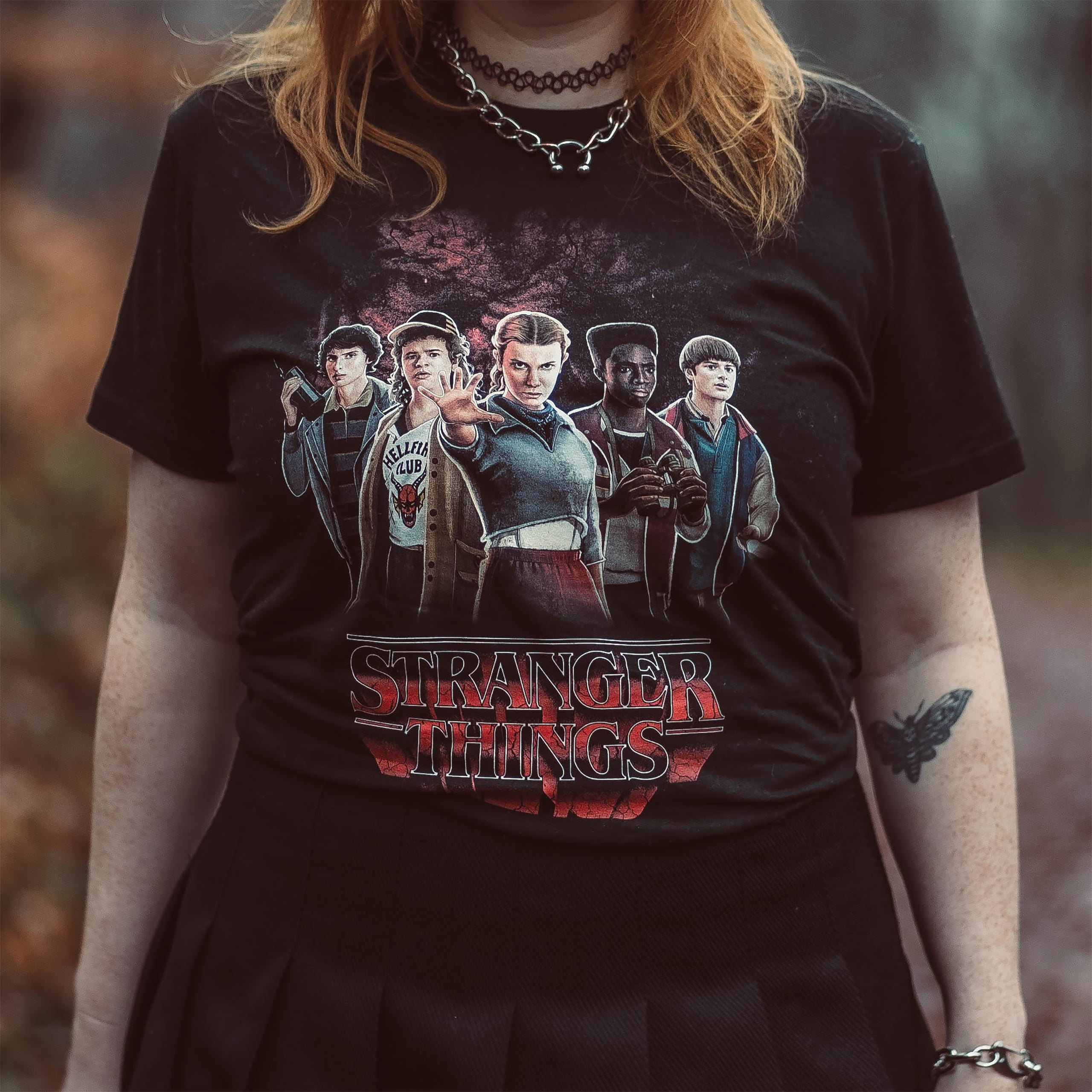 Zdjęcie produktu Koszulka Party vs. Vecna Finałowy Sezon - Stranger Things
