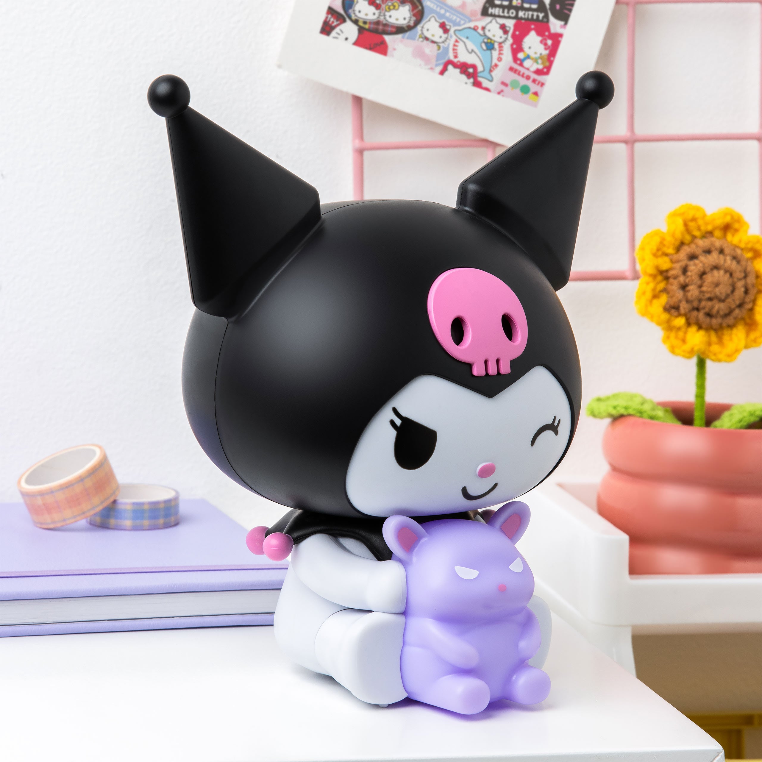 Zdjęcie produktu Sanrio - Kuromi Hello Kitty and Friends lampka nastrojowa