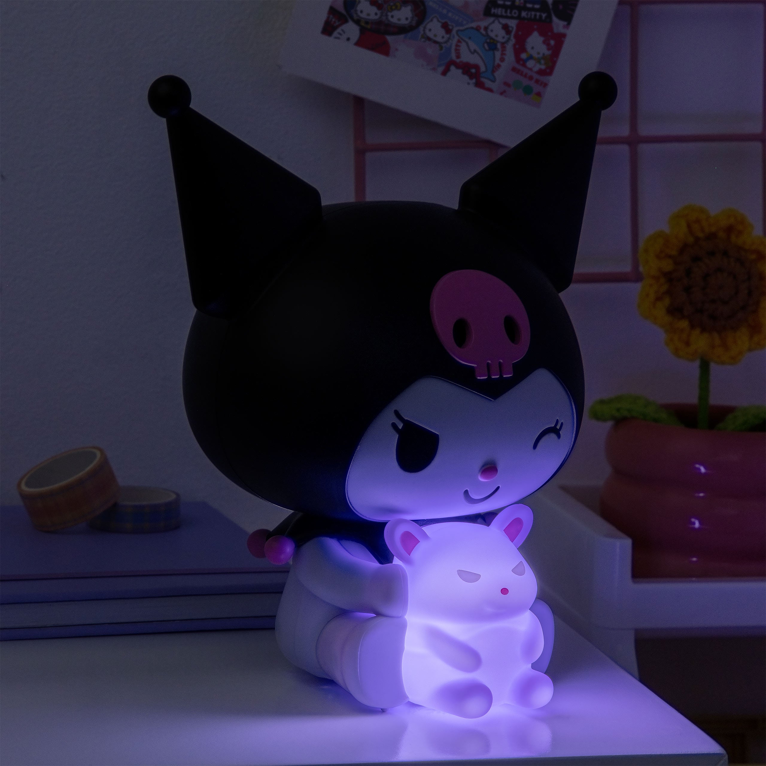 Zdjęcie produktu Sanrio - Kuromi Hello Kitty and Friends lampka nastrojowa