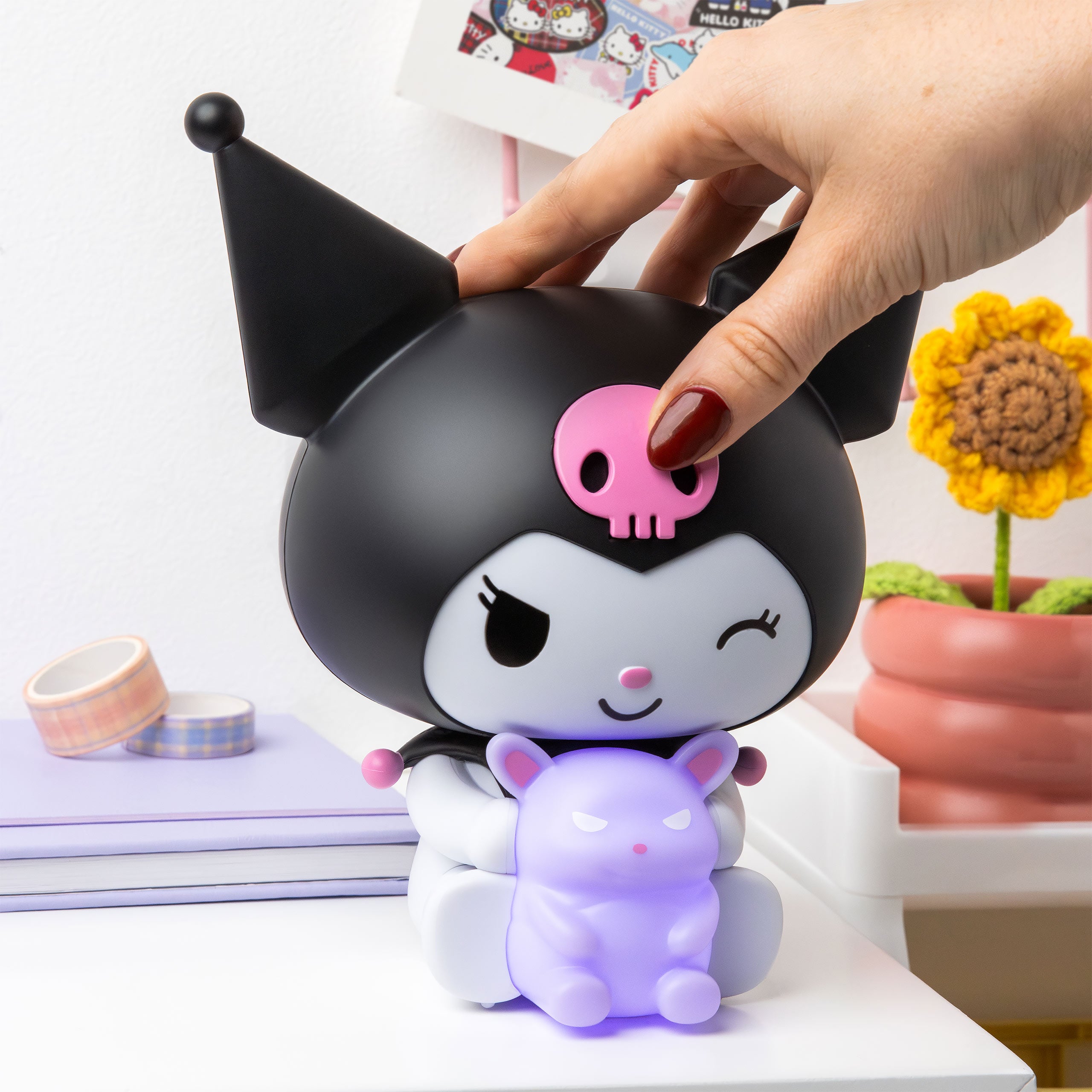 Zdjęcie produktu Sanrio - Kuromi Hello Kitty and Friends lampka nastrojowa
