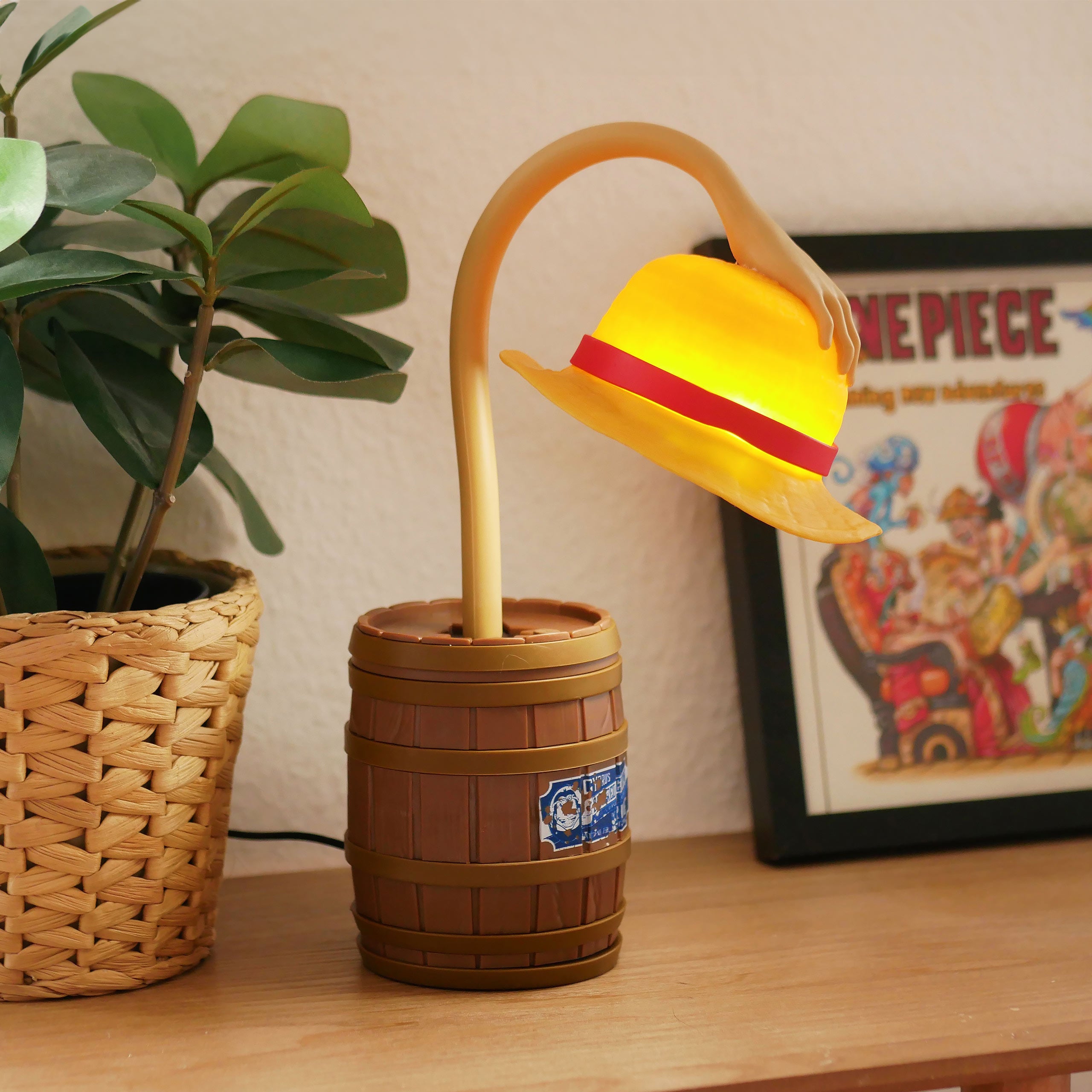 Zdjęcie produktu One Piece - Lampka stołowa Słomkowy Kapelusz