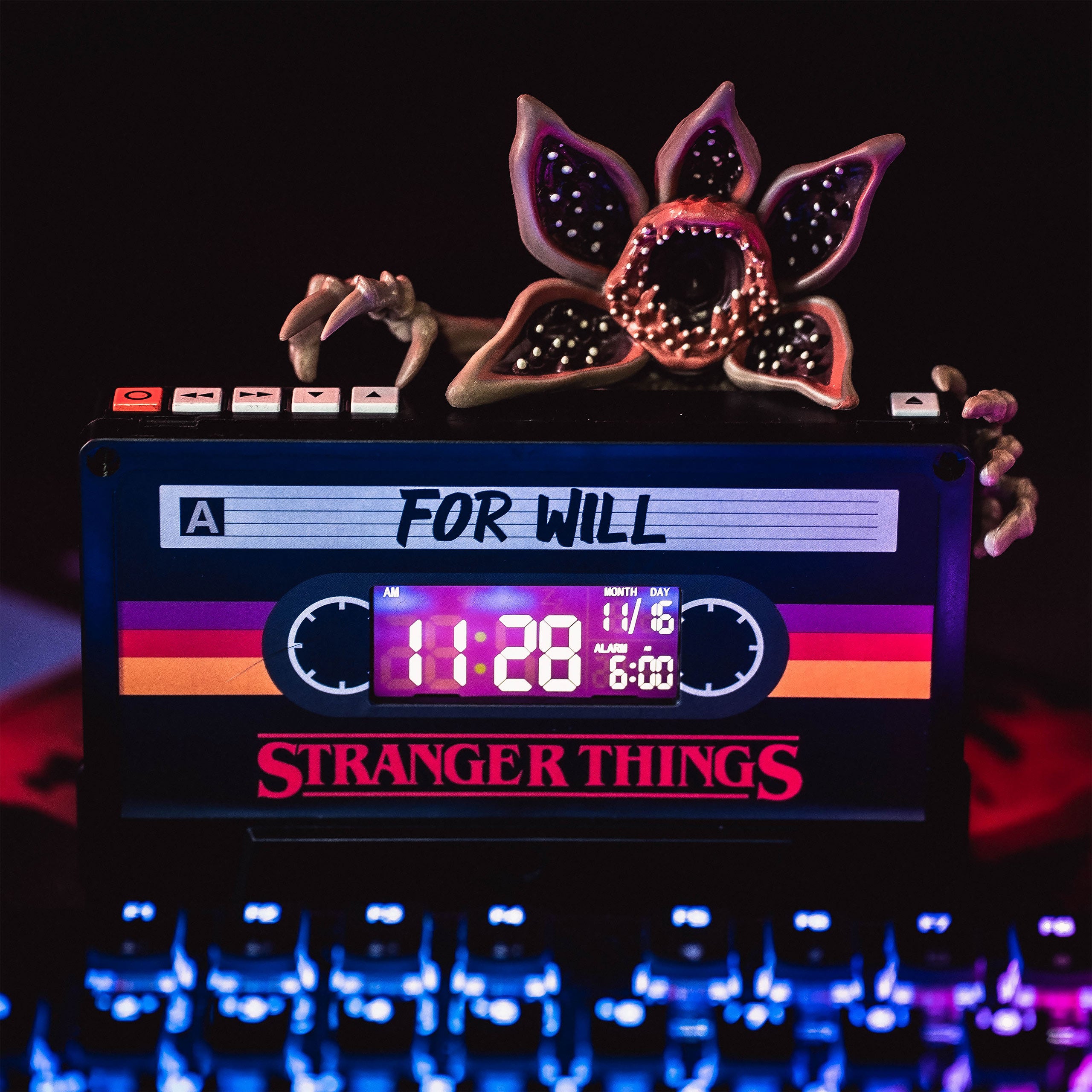 Zdjęcie produktu Stranger Things – budzik Demogorgon