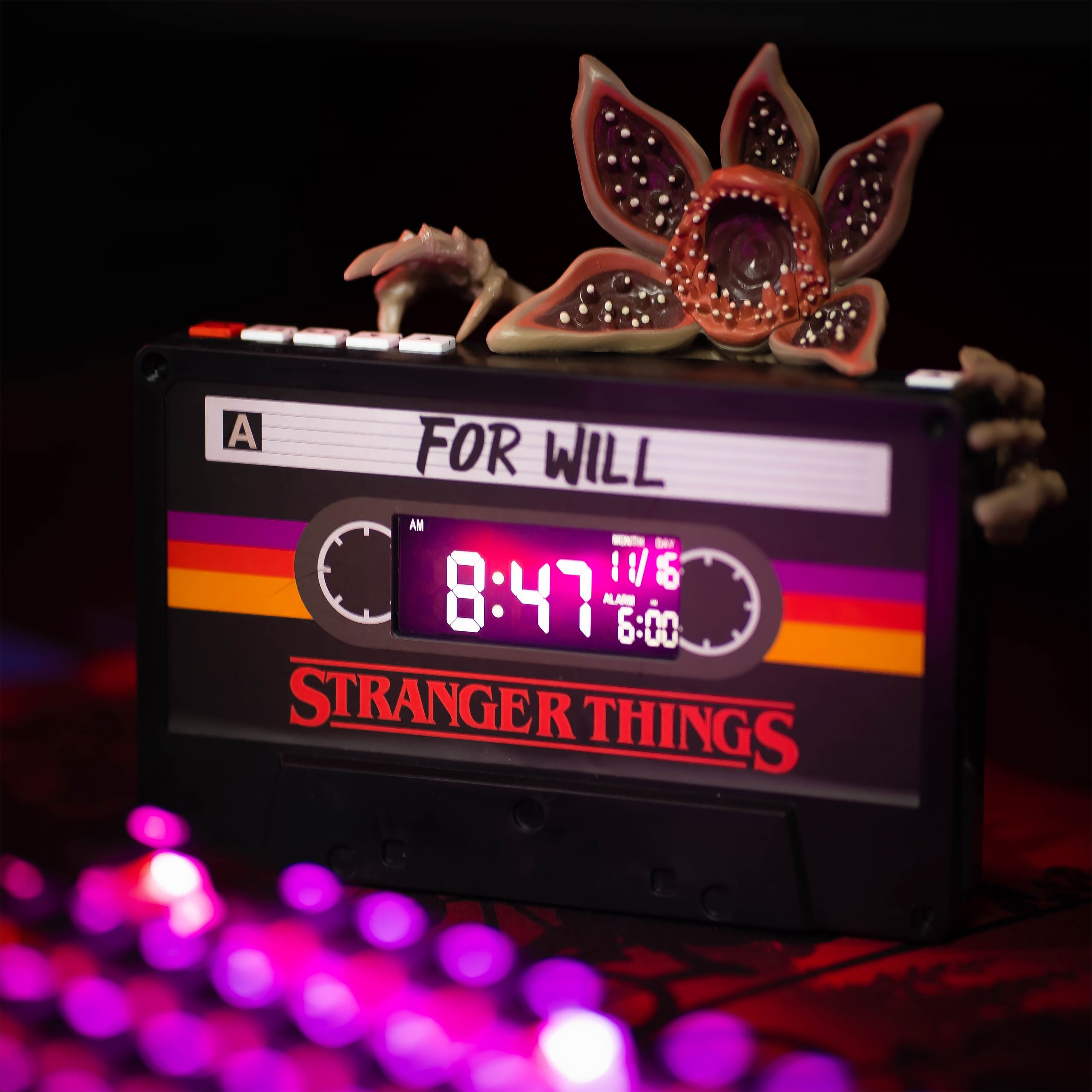 Zdjęcie produktu Stranger Things – budzik Demogorgon