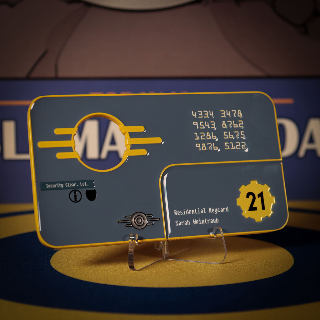 Product image Fallout: New Vegas - Vault 21 Security Keycard Replica Limited Edition