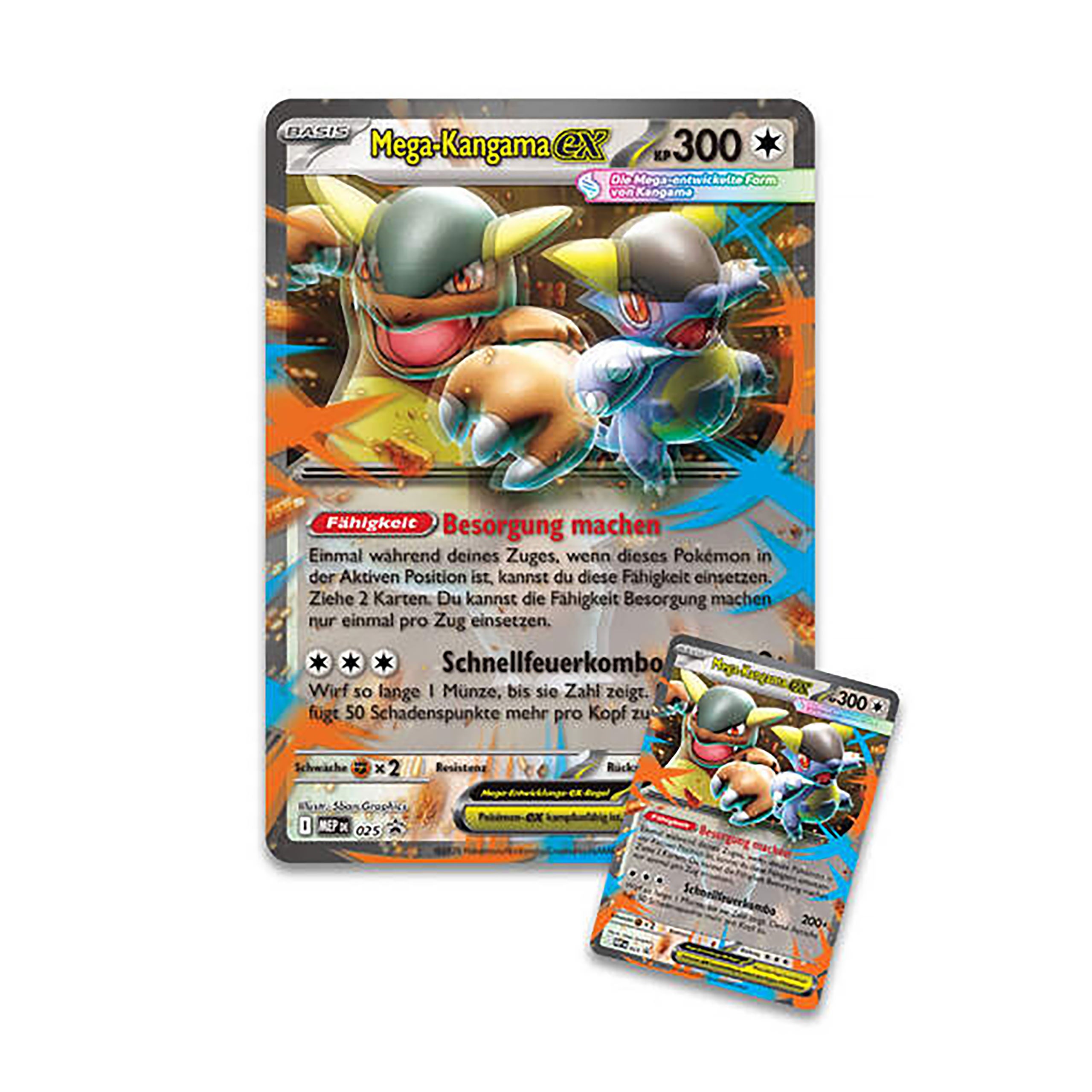 Zdjęcie produktu Pokémon - Zestaw kart kolekcjonerskich Mega Kangaskhan-EX